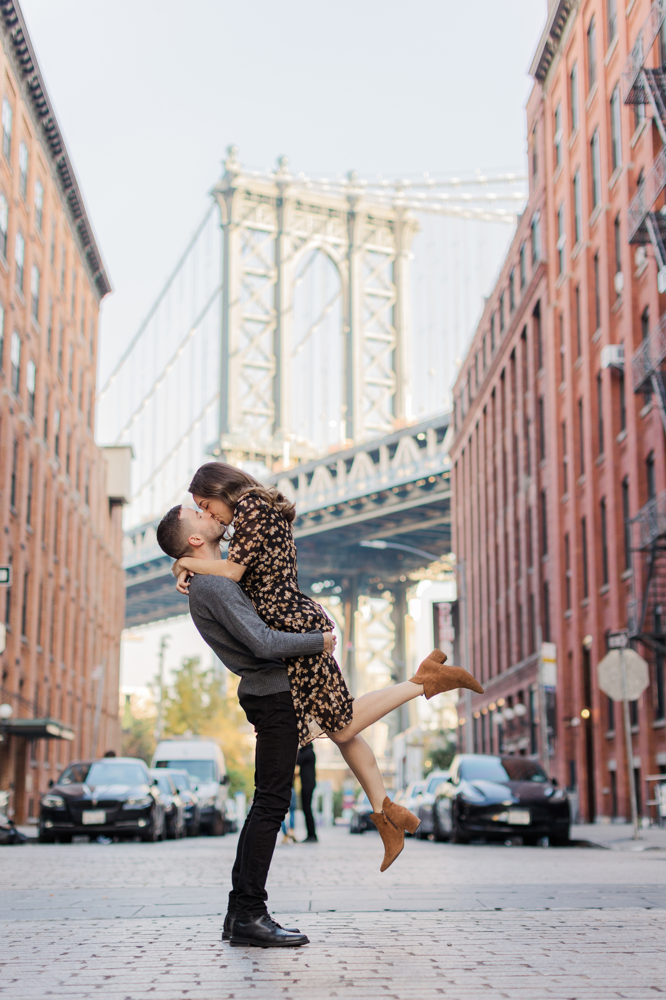 Magical DUMBO Engagement Photography