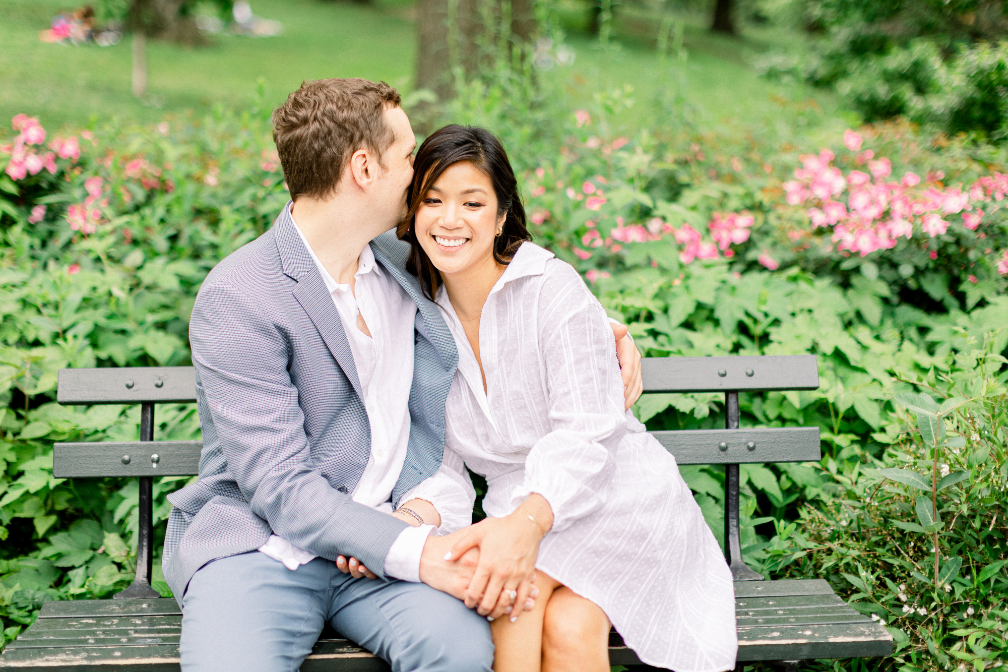 Spectacular Central Park Rowboat Engagement Photography in New York