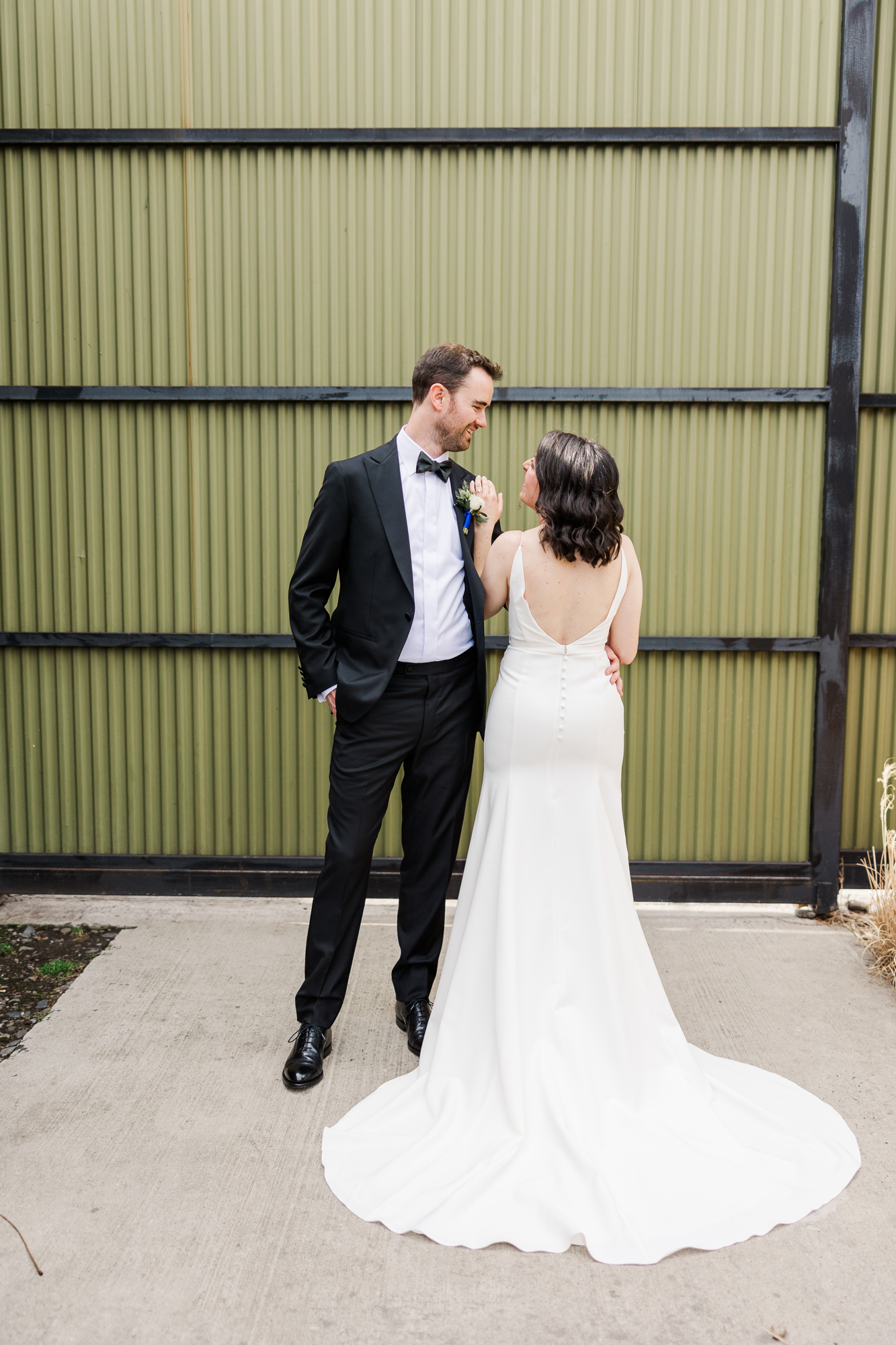 Charming Spring Wedding Photos at The Green Building in Brooklyn NY