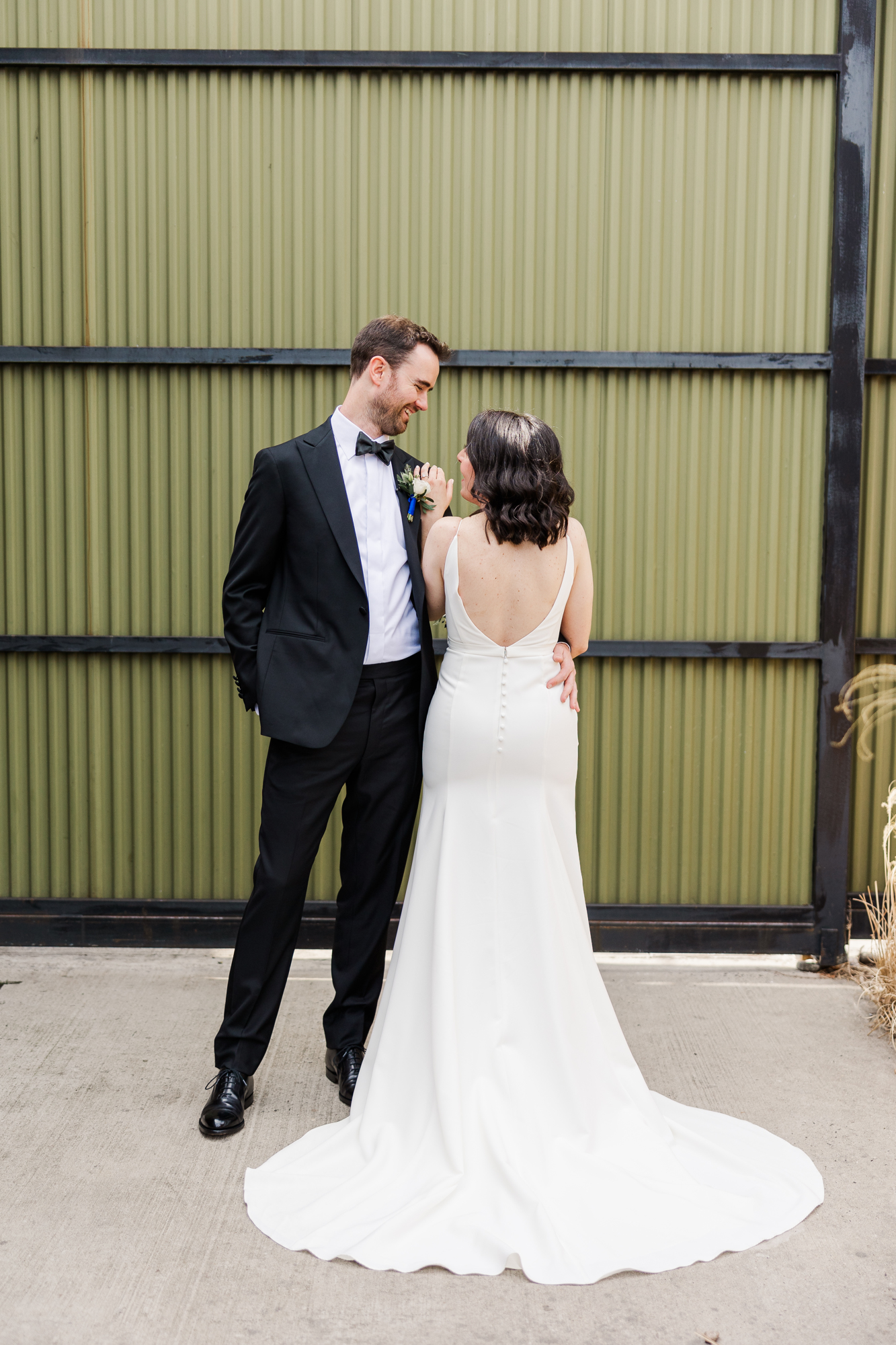 Chic Spring Wedding Photos at The Green Building in Brooklyn NY