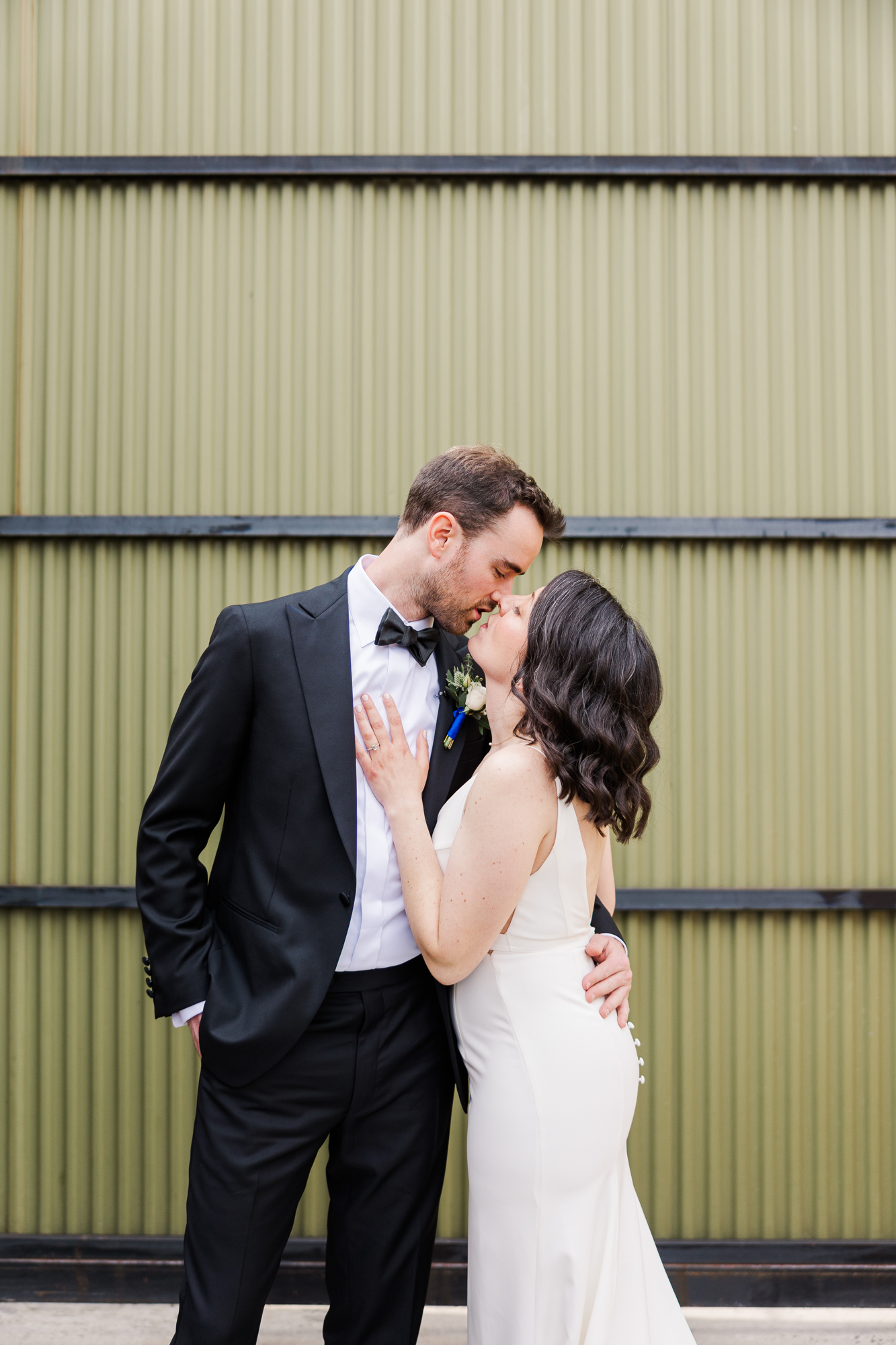 Brilliant Spring Wedding Photos at The Green Building in Brooklyn NY