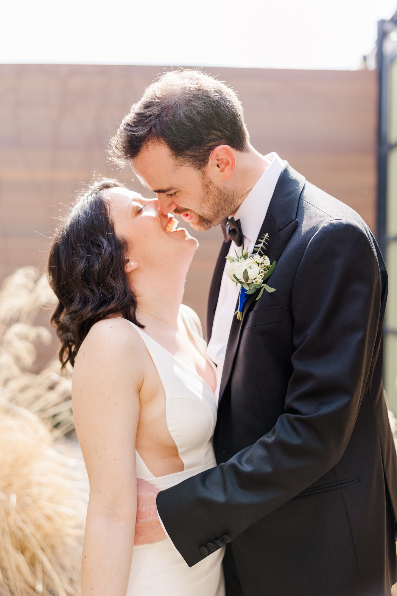Glowing Spring Wedding Photos at The Green Building in Brooklyn NY