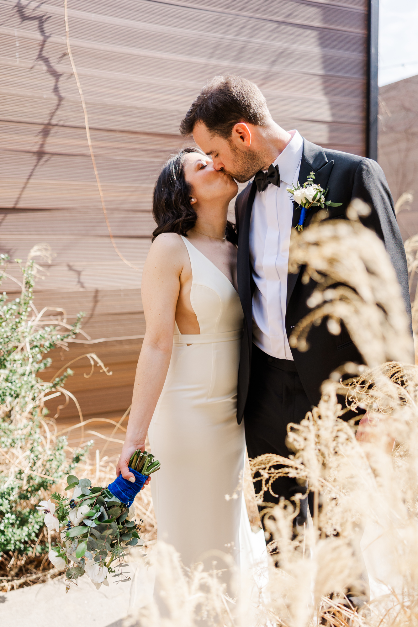Breathtaking Spring Wedding Photos at The Green Building in Brooklyn NY