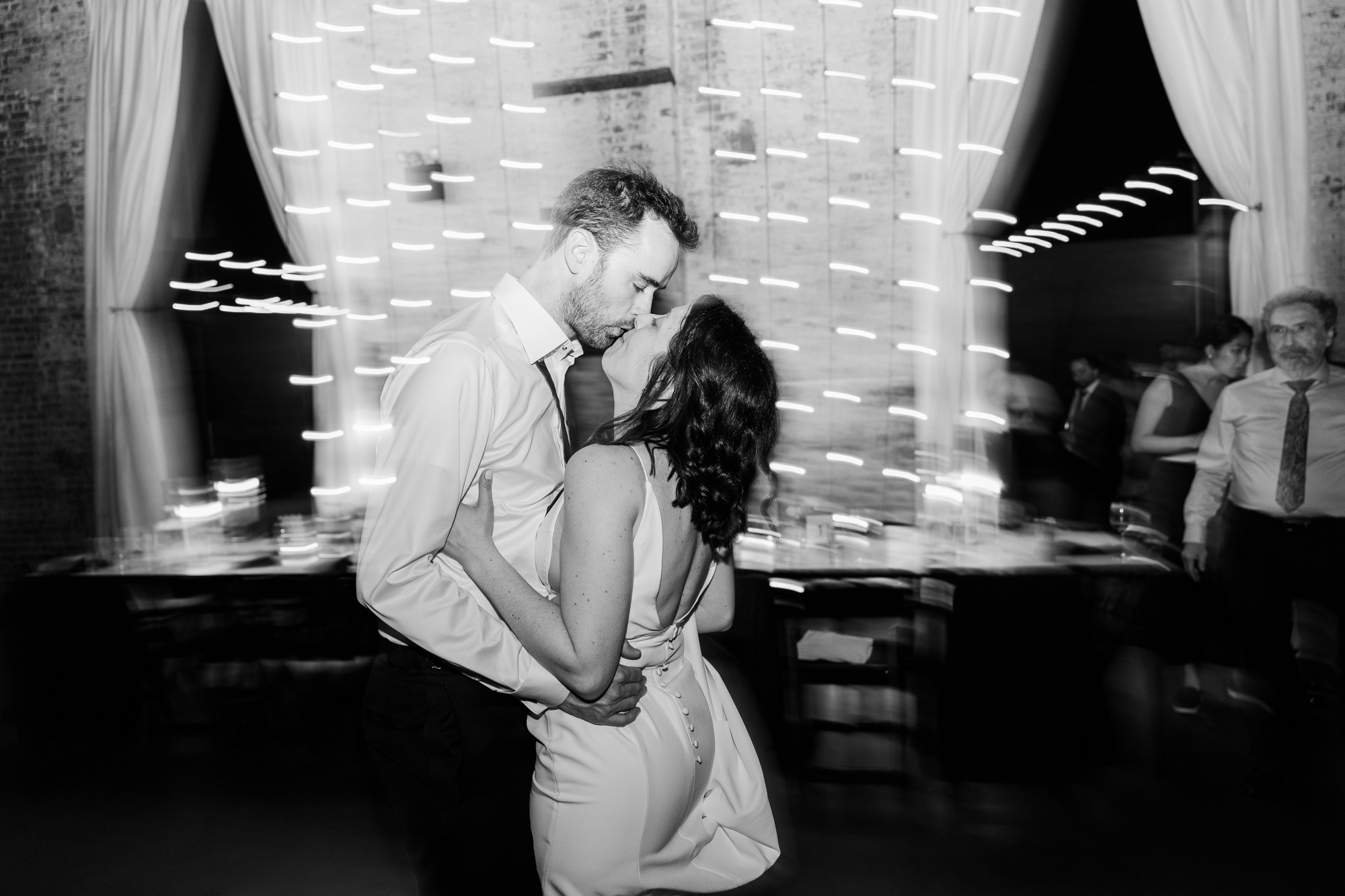 Touching Brooklyn Wedding Photography at the Green Building in Spring