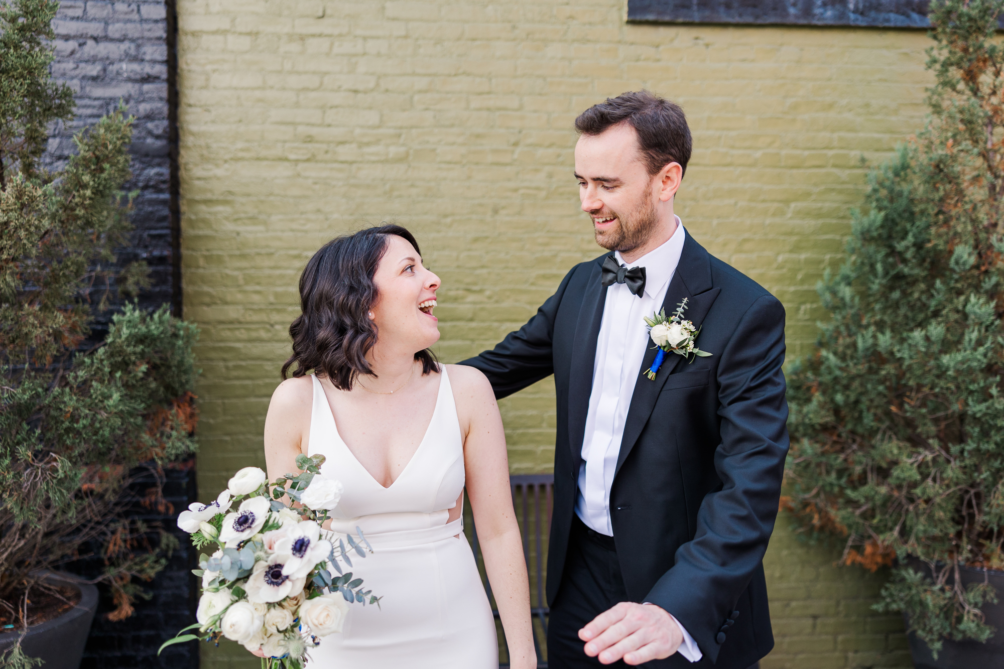 Adorable Spring Wedding Photos at The Green Building in Brooklyn NY