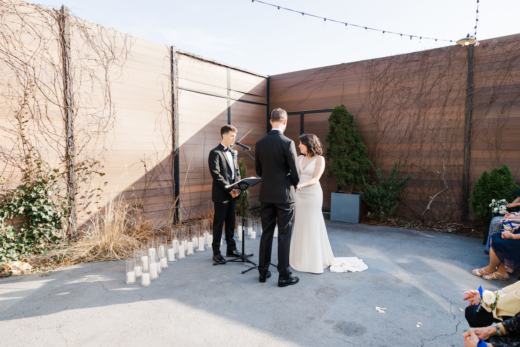 Special Spring Wedding Photos at The Green Building in Brooklyn NY