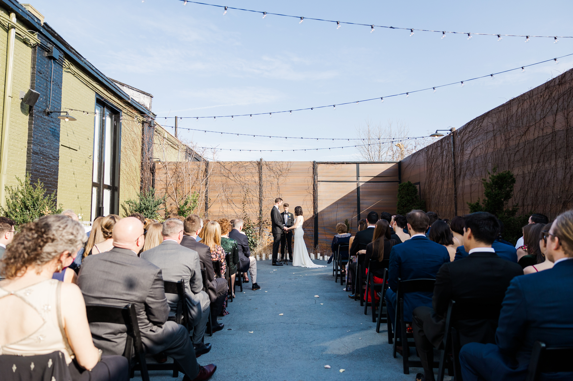 Radiant Spring Wedding Photos at The Green Building in Brooklyn NY