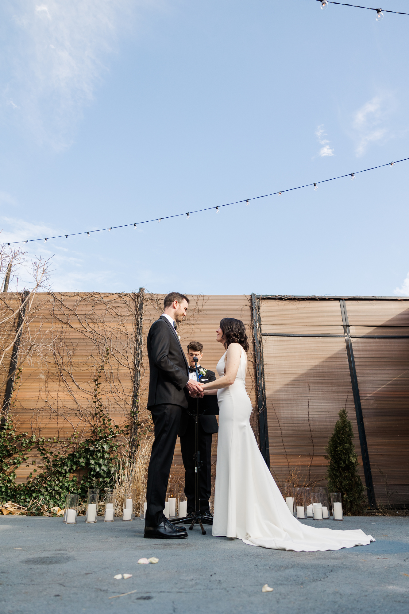 Sweet Spring Wedding Photos at The Green Building in Brooklyn NY