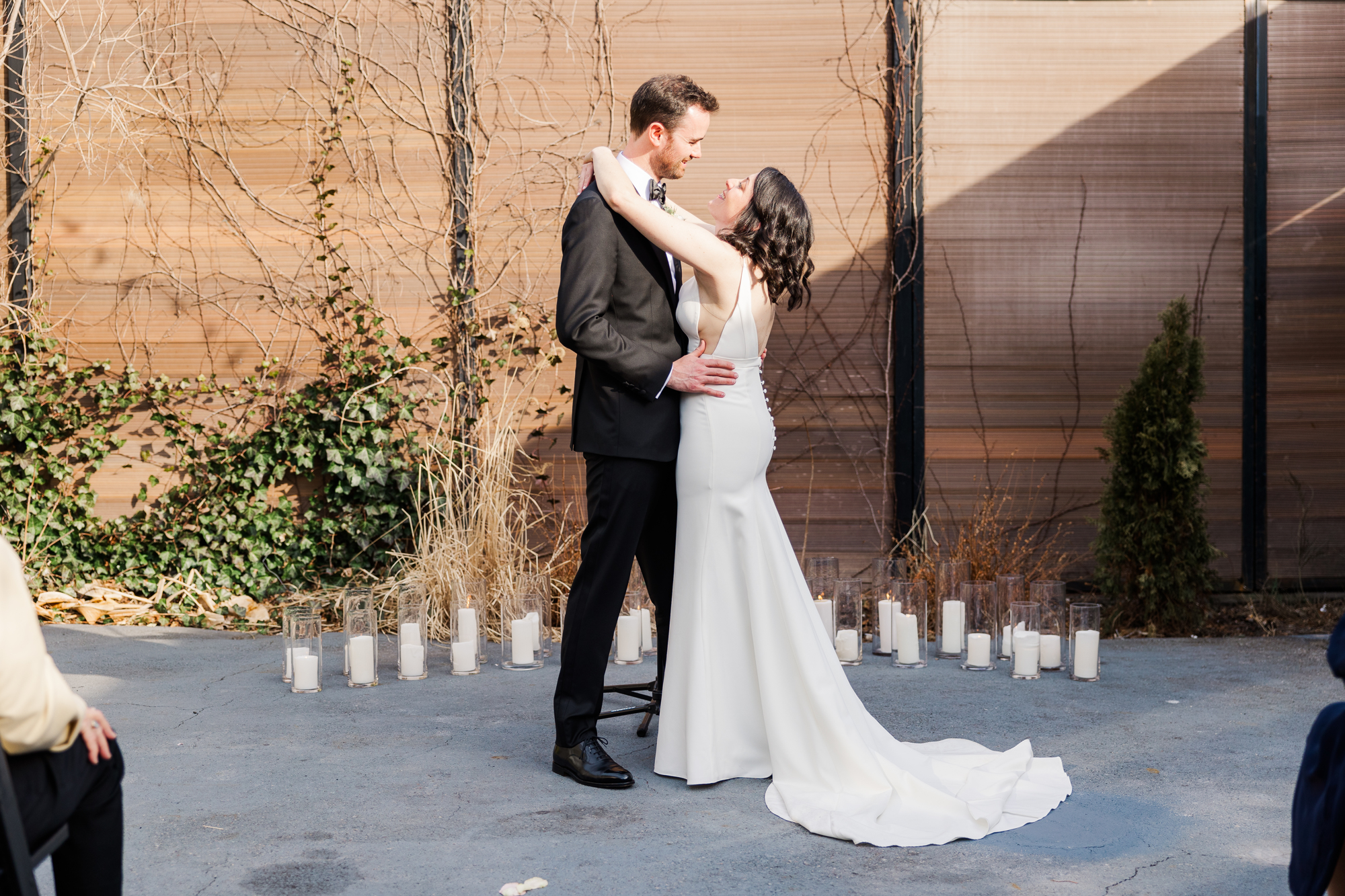 Remarkable Spring Wedding Photos at The Green Building in Brooklyn NY