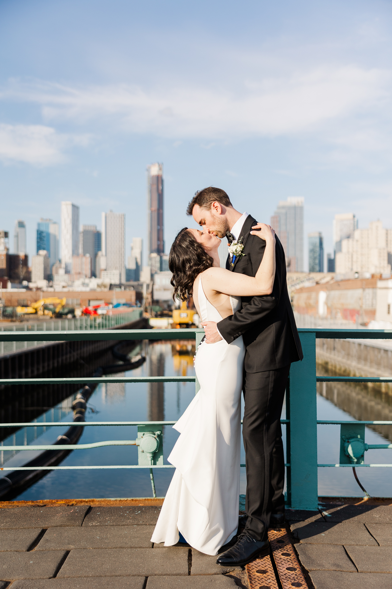 Terrific Spring Wedding Photos at The Green Building in Brooklyn NY