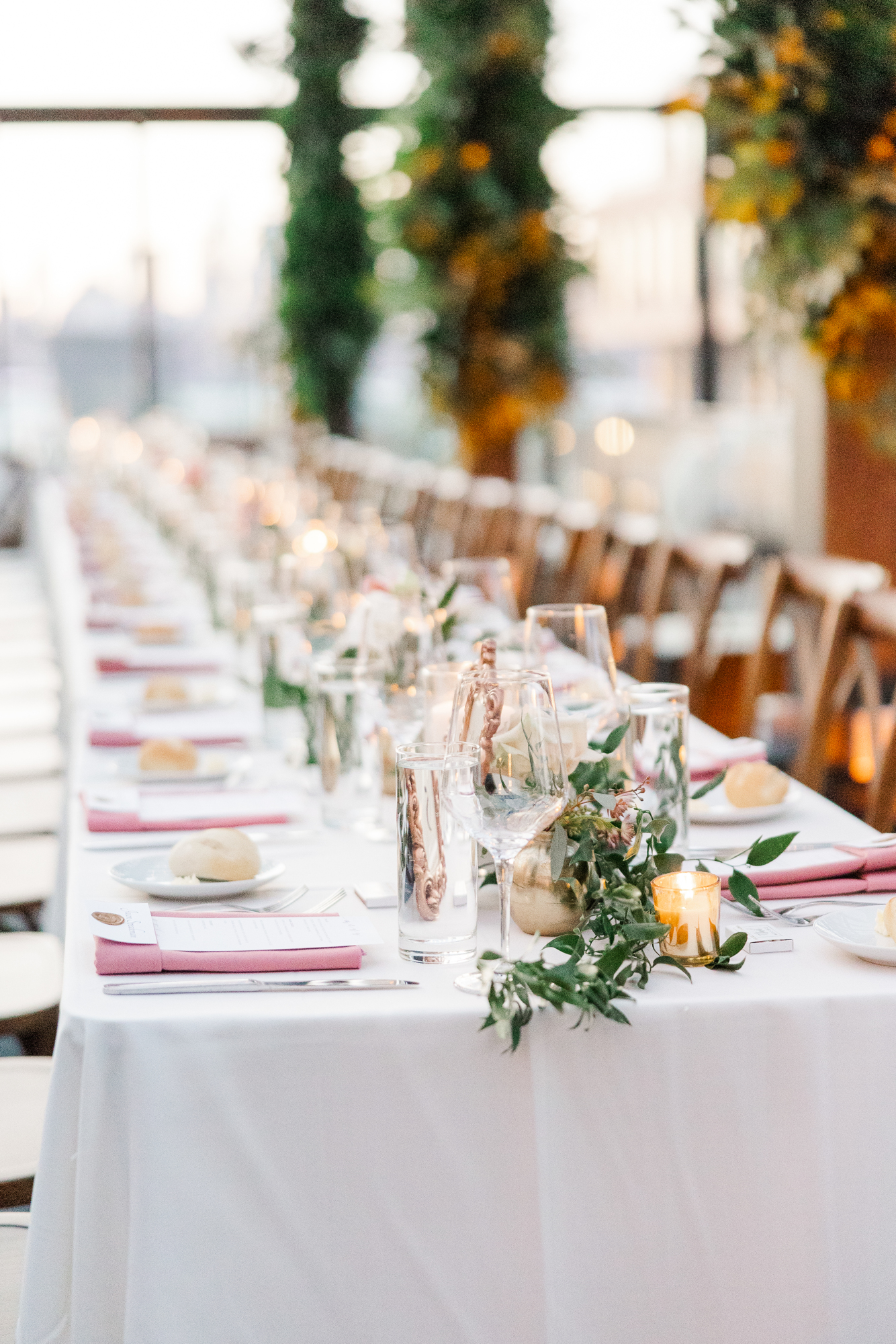 Spectacular 74Wythe Wedding Photography in Wintery Brooklyn with Rooftop Views