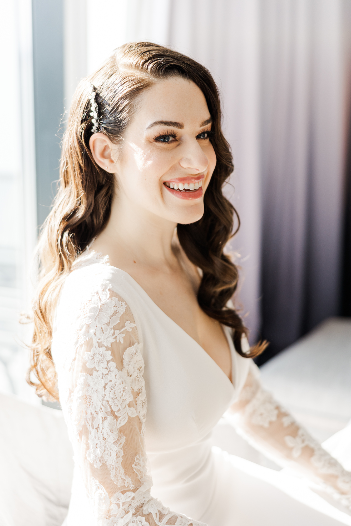 Fabulous Brooklyn Wedding Photography at 74Wythe with Rooftop NYC Views