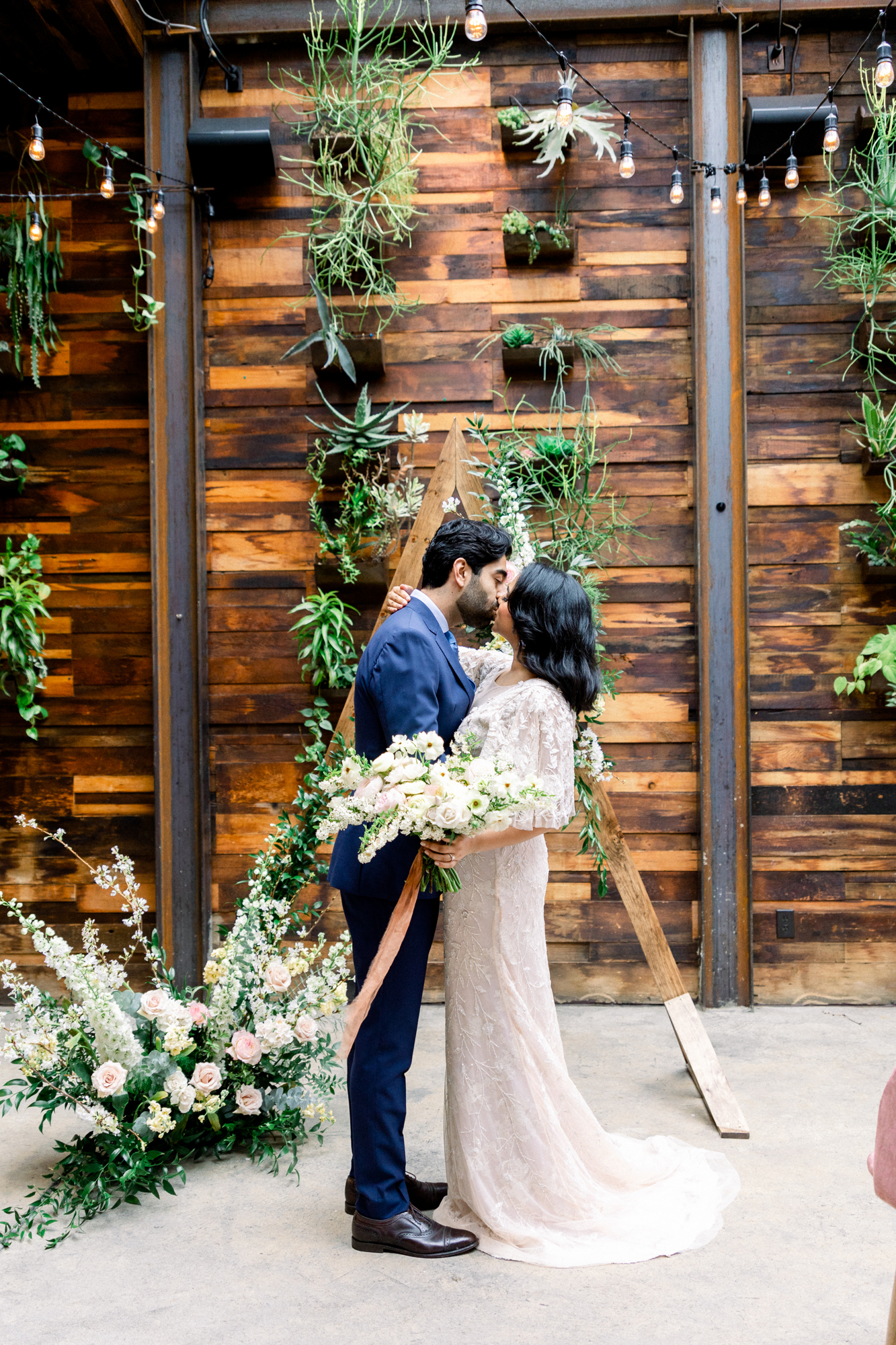 Elegant Brooklyn Winery Wedding Photography Inspiration with Rustic Elements