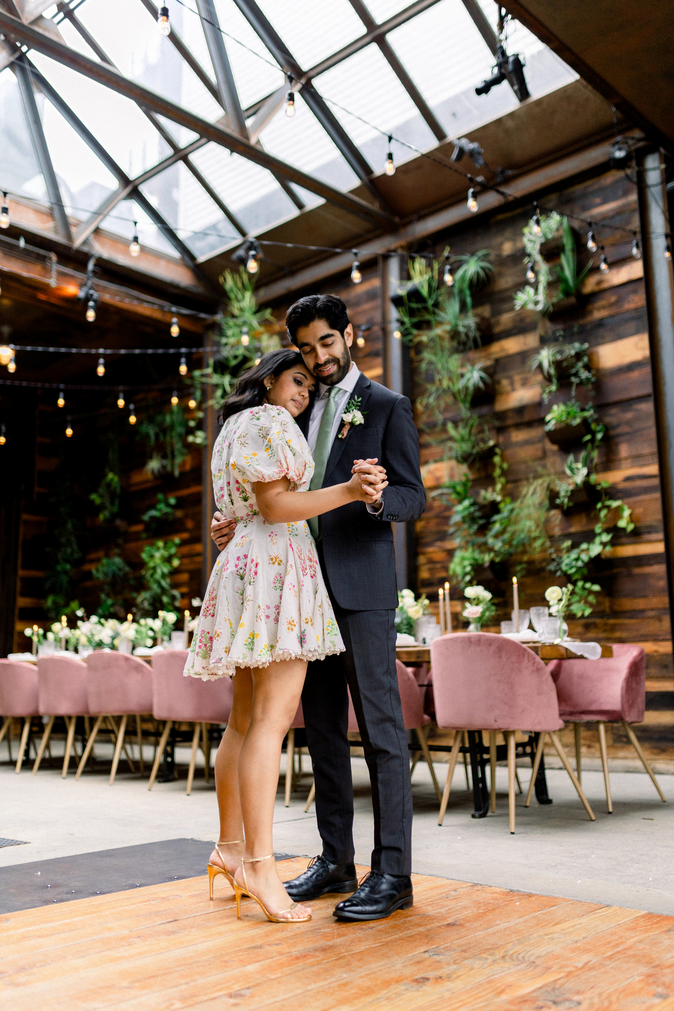 Intimate Rustic Brooklyn Winery Wedding Photos Inspiration