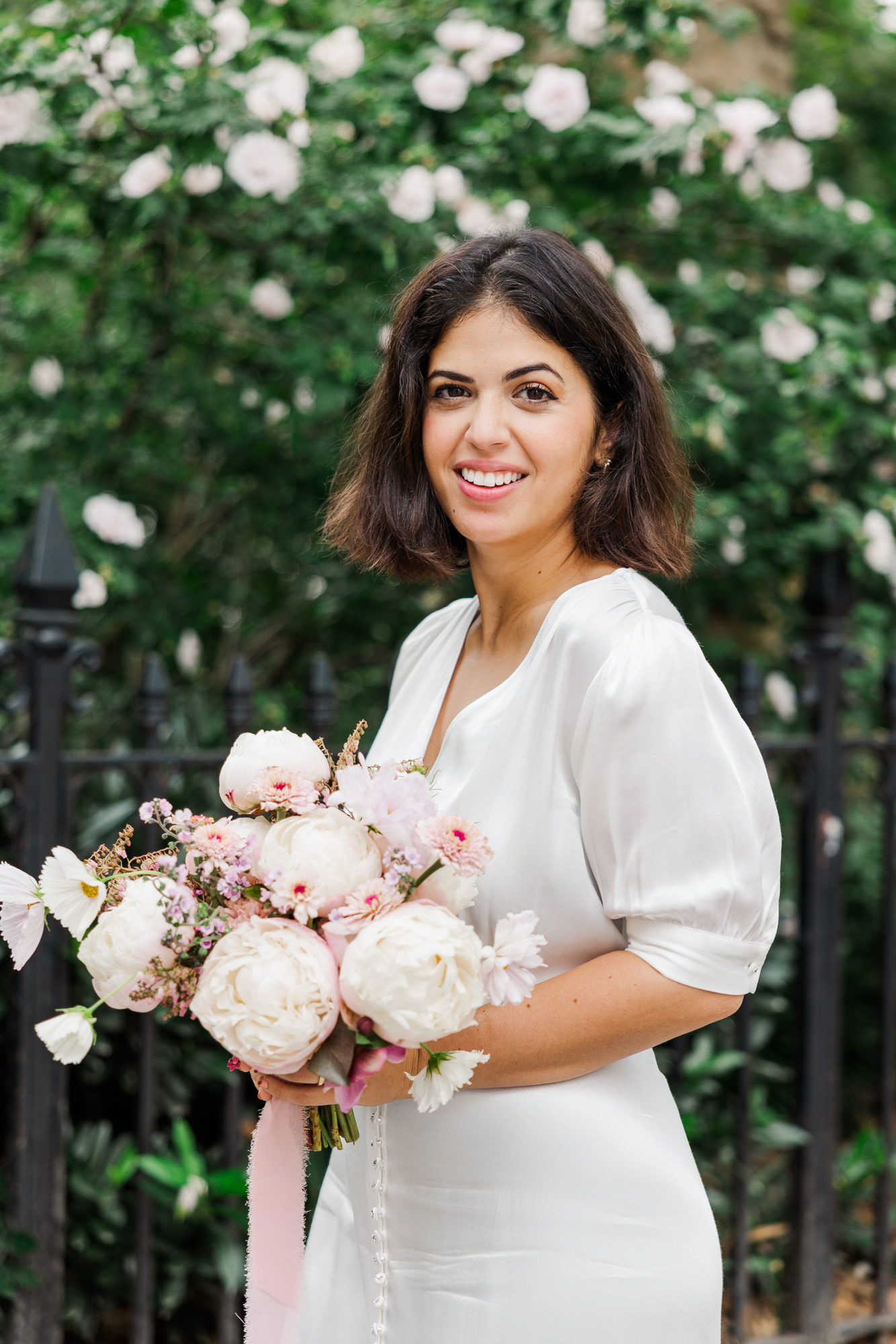 Flawless Madison Square Park Elopement Photos