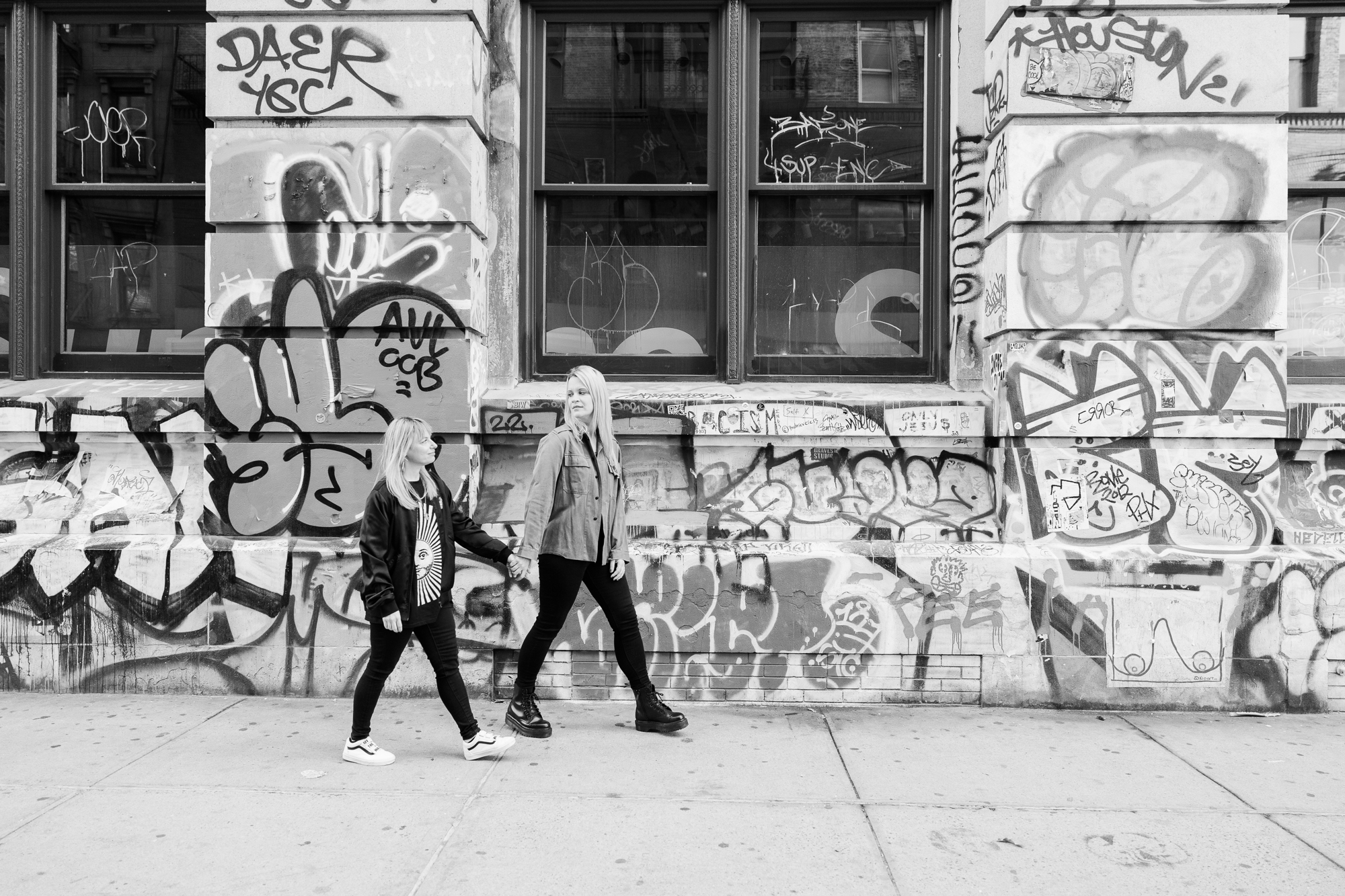 Artistic LGBTQ Engagement Photo Session in SoHo