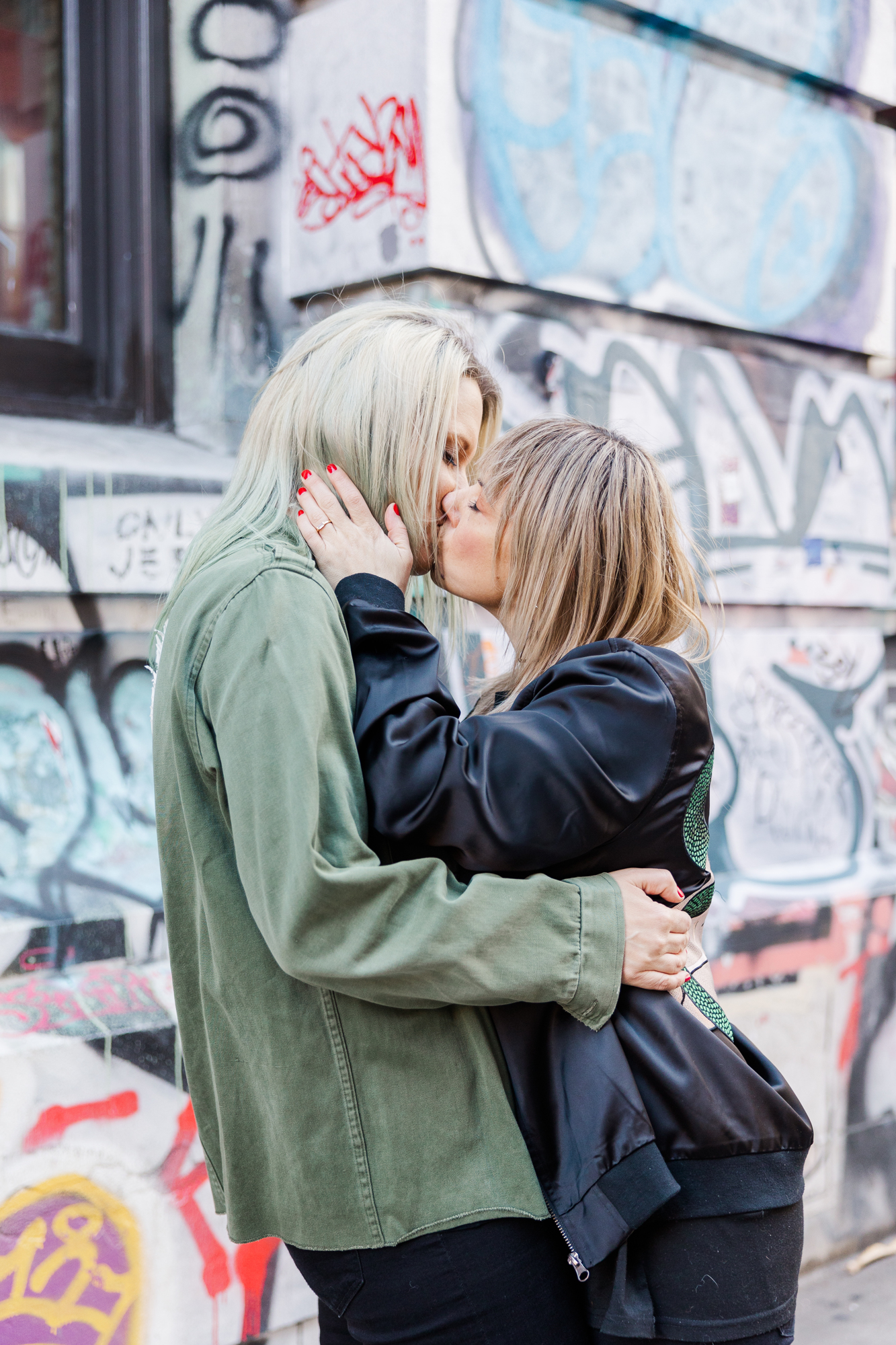 Lovely LGBTQ Engagement Photo Session in SoHo
