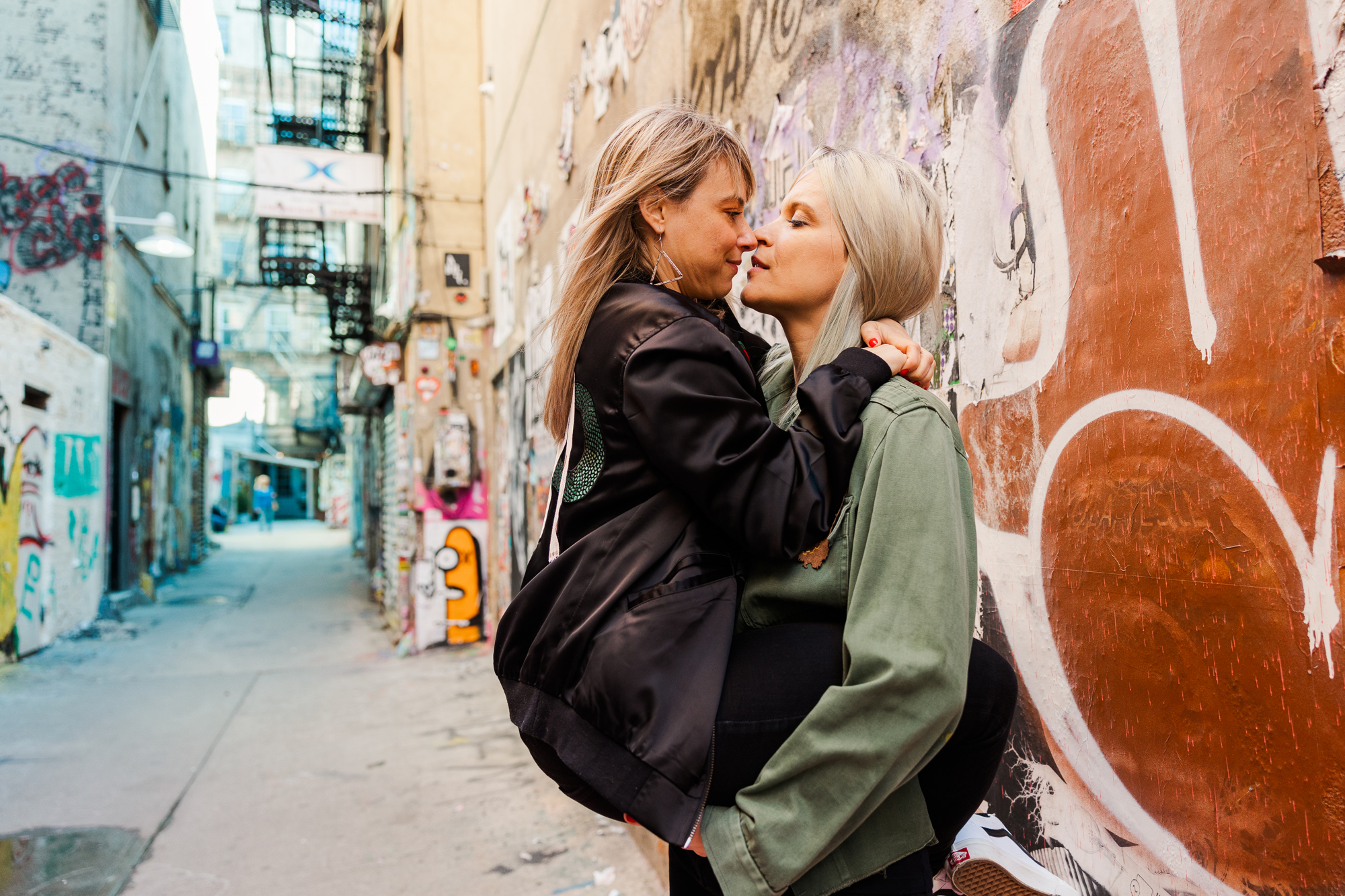 Intimate LGBTQ Engagement Photo Session in SoHo