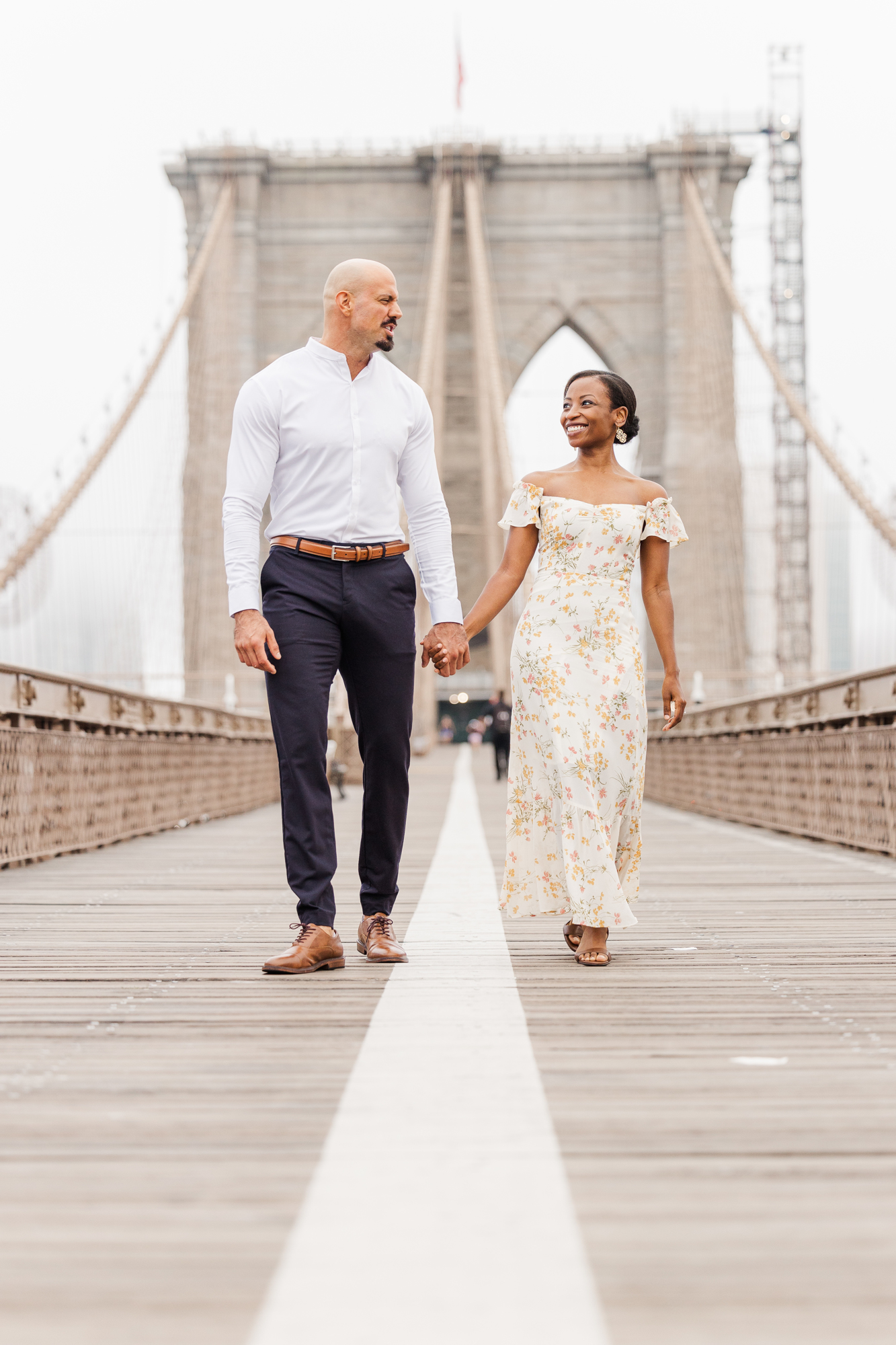 Fabulous Brooklyn Bridge Park Engagement Photography