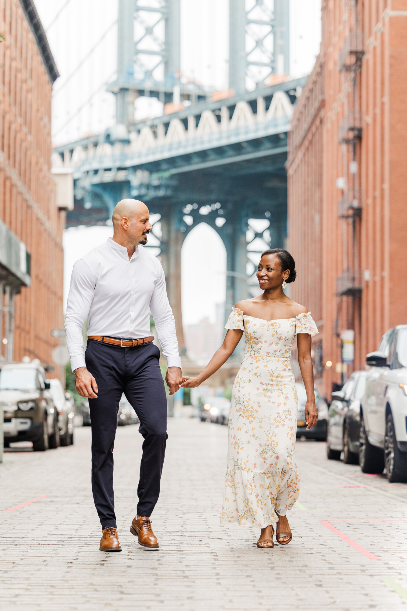 Inspiring Brooklyn Bridge Park Engagement Photography