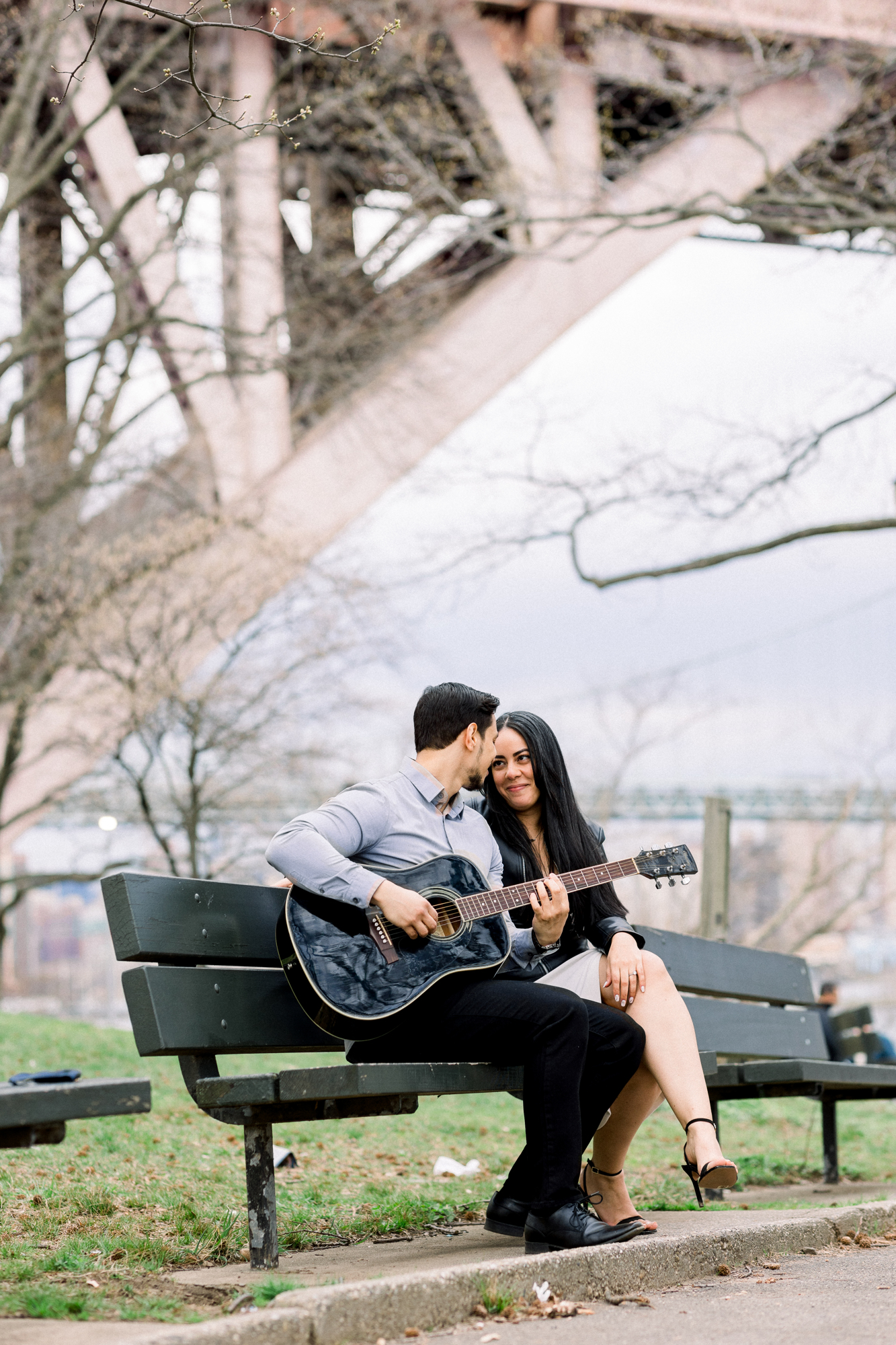 Timeless Coney Island Engagement Photos in Luna Park