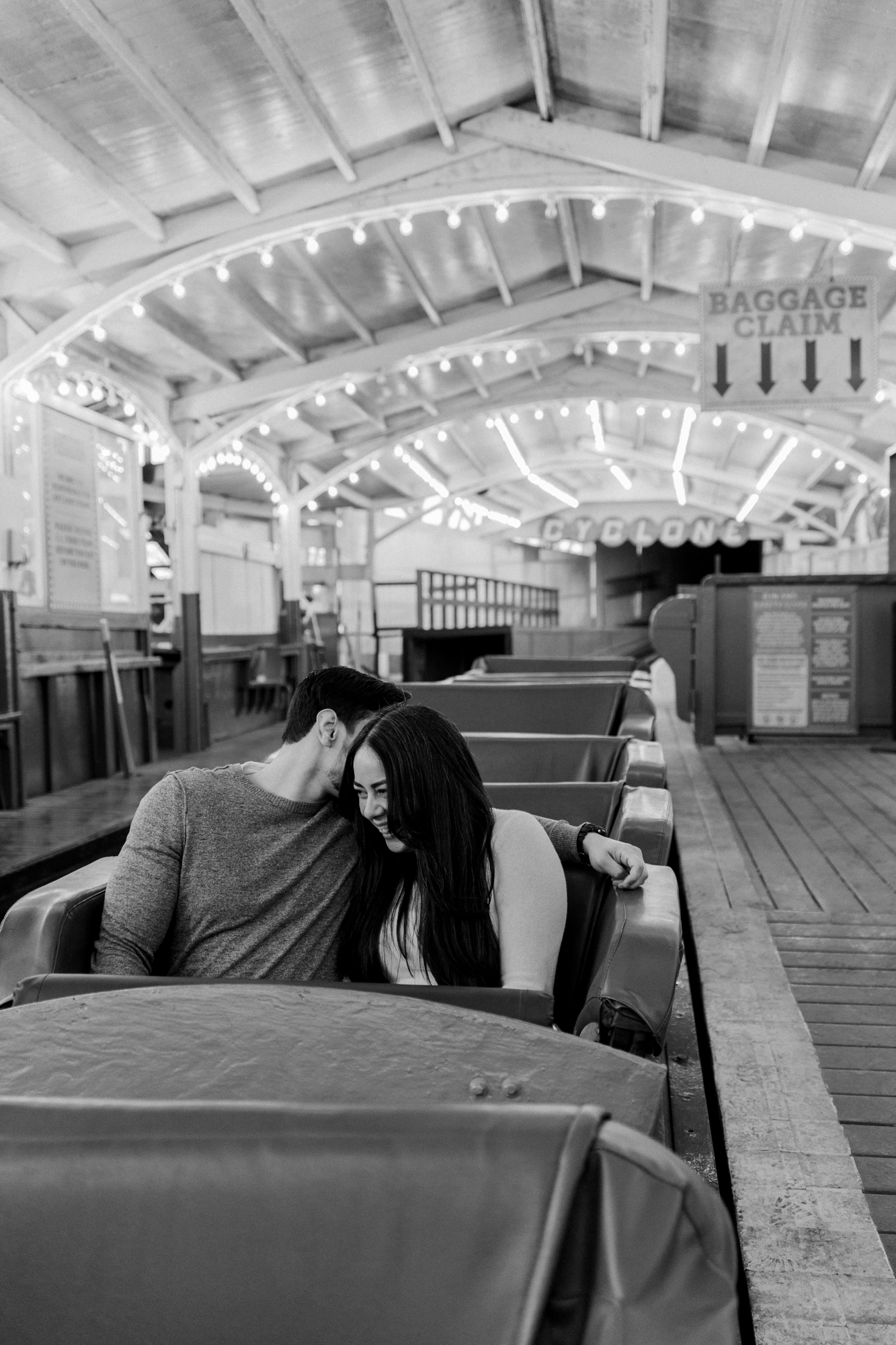 Inspiring Coney Island Engagement Photos in Luna Park