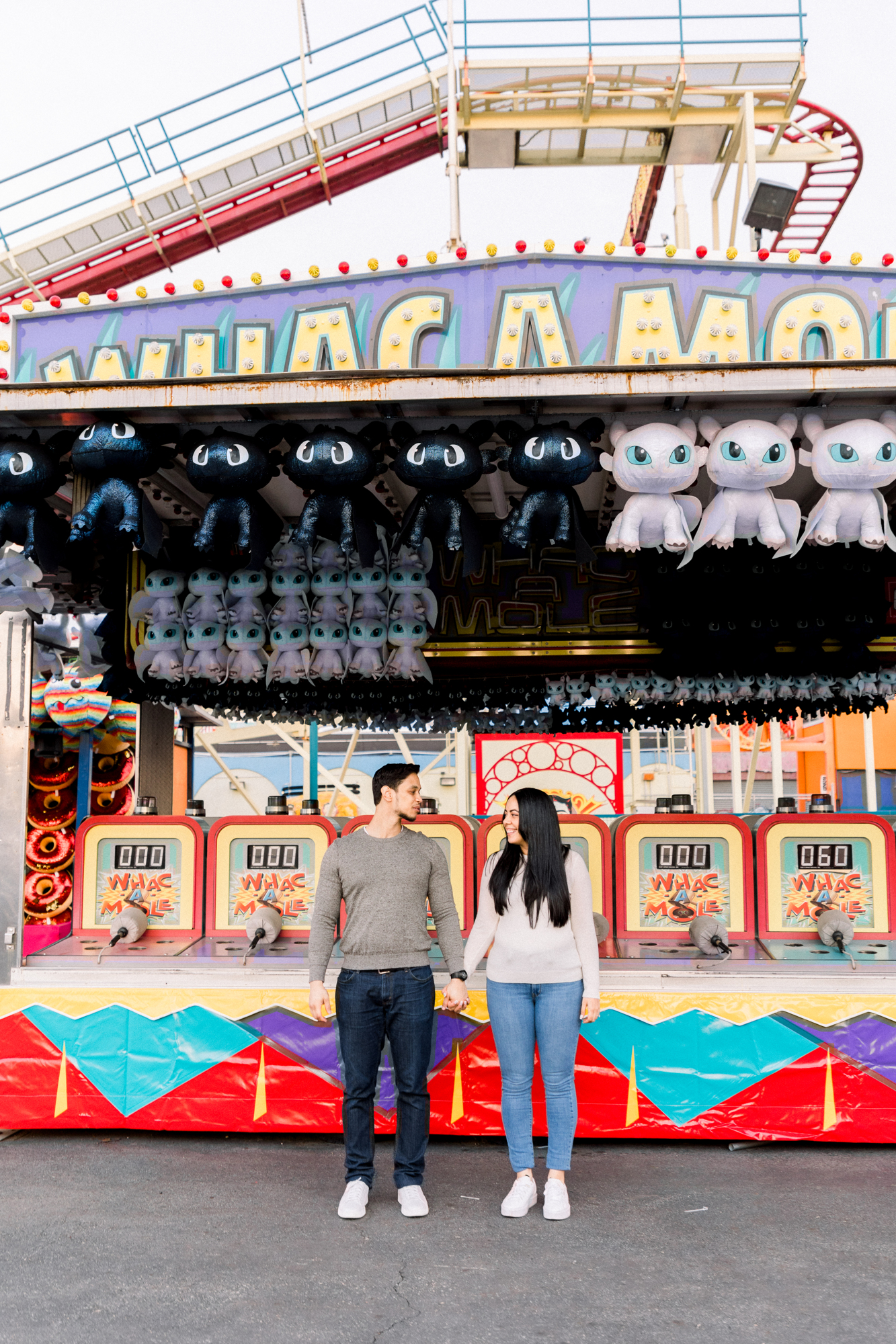Outstanding Coney Island Engagement Photos in Luna Park