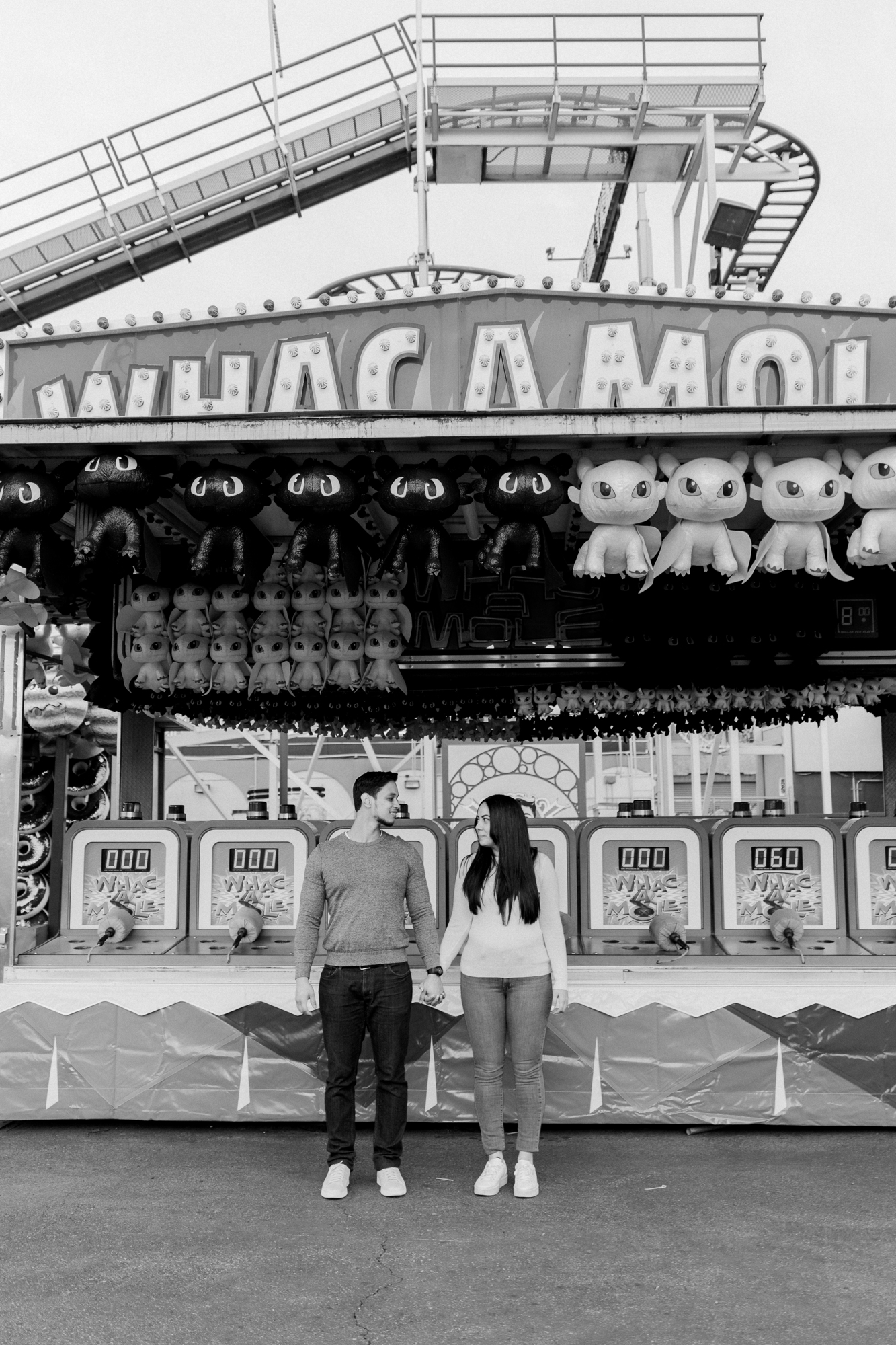 Remarkable Coney Island Engagement Photos in Luna Park
