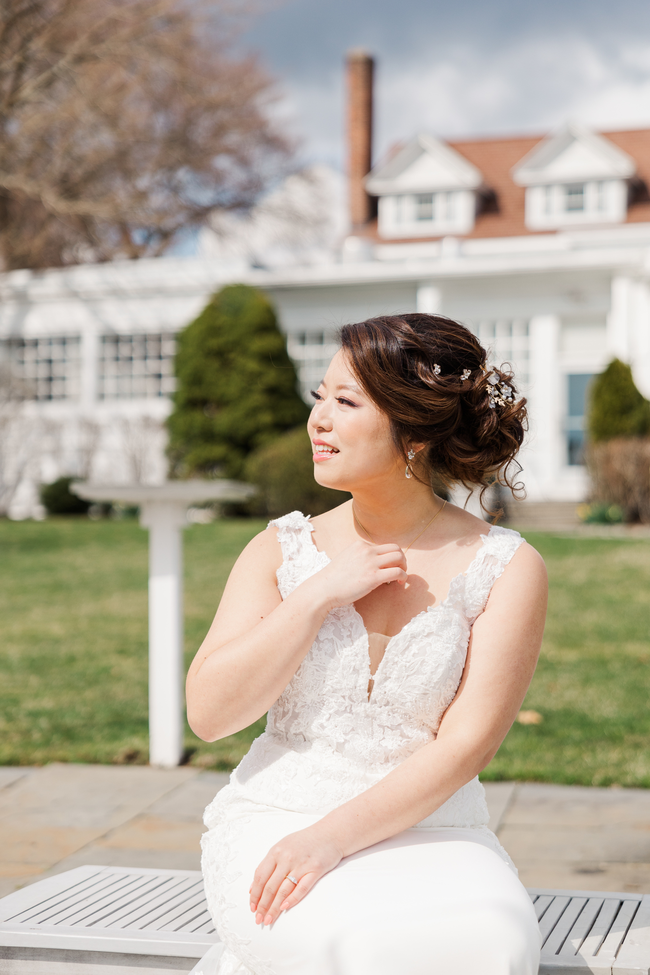 Jaw-Dropping Inn at Longshore Wedding Photography in Spring