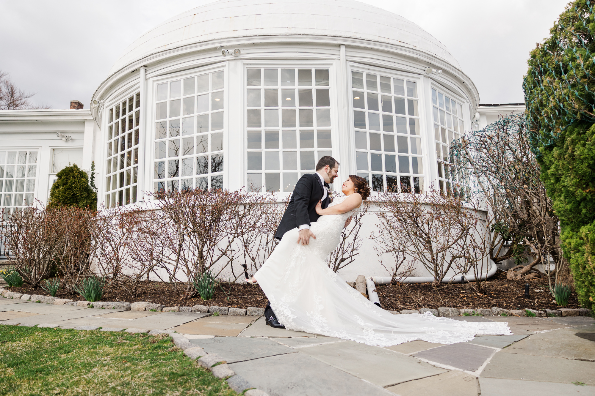 Dreamy Inn at Longshore Wedding Photography in Spring