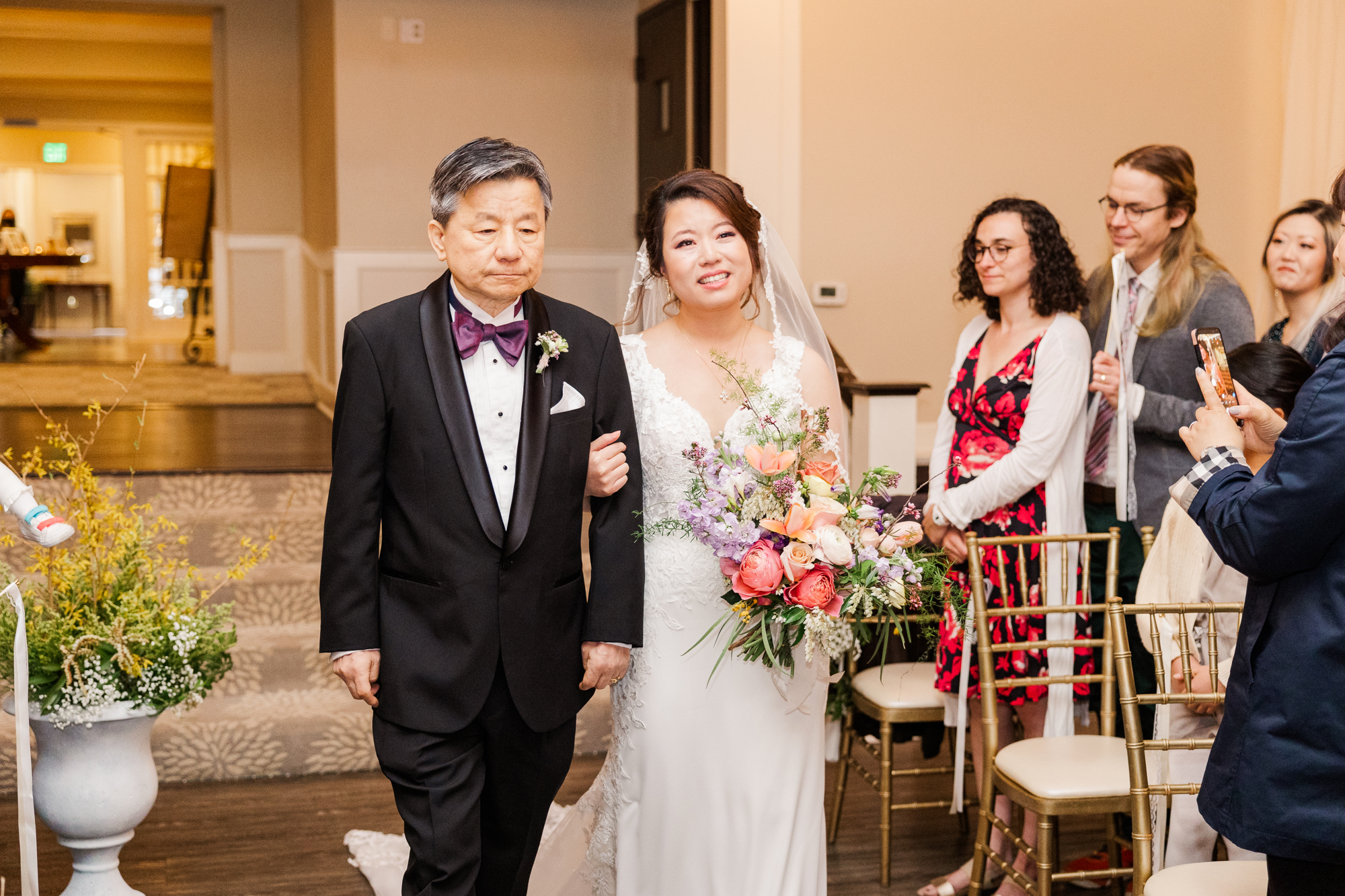 Dazzling Inn at Longshore Wedding Photography in Spring