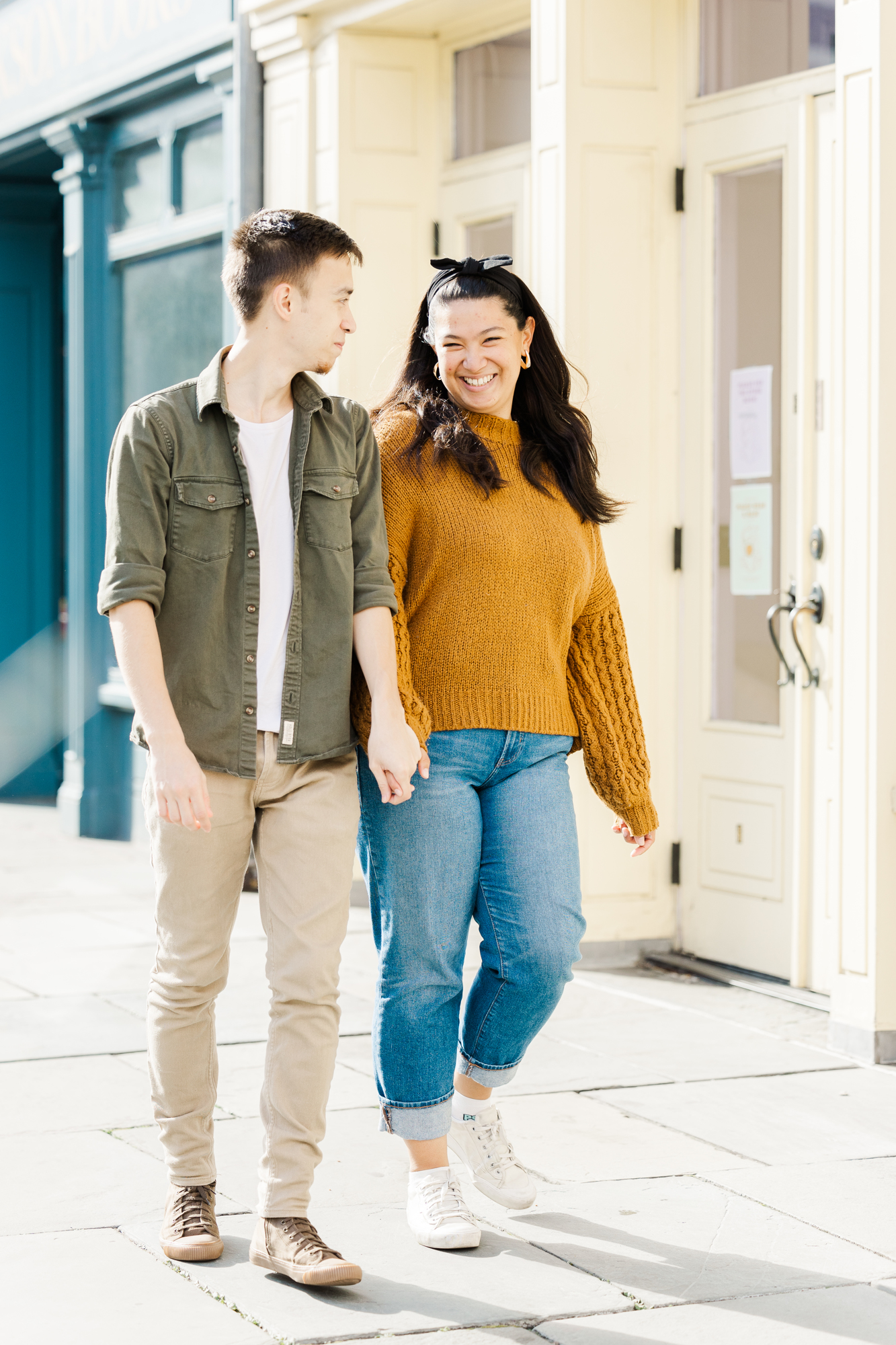 Gorgeous South Street Seaport Pier 17 Engagement Photography