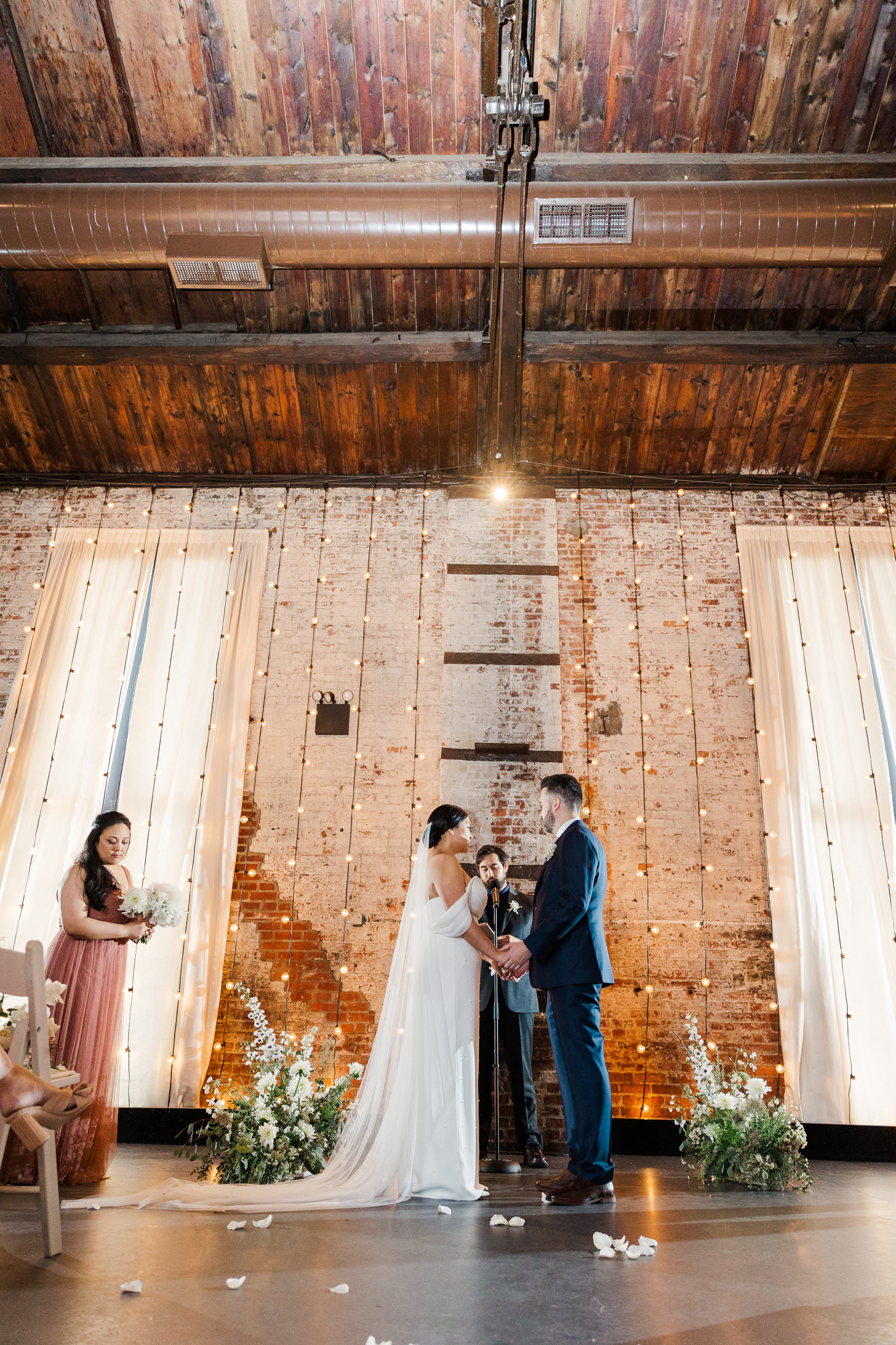 Cheerful Green Building Wedding Ceremony and Reception