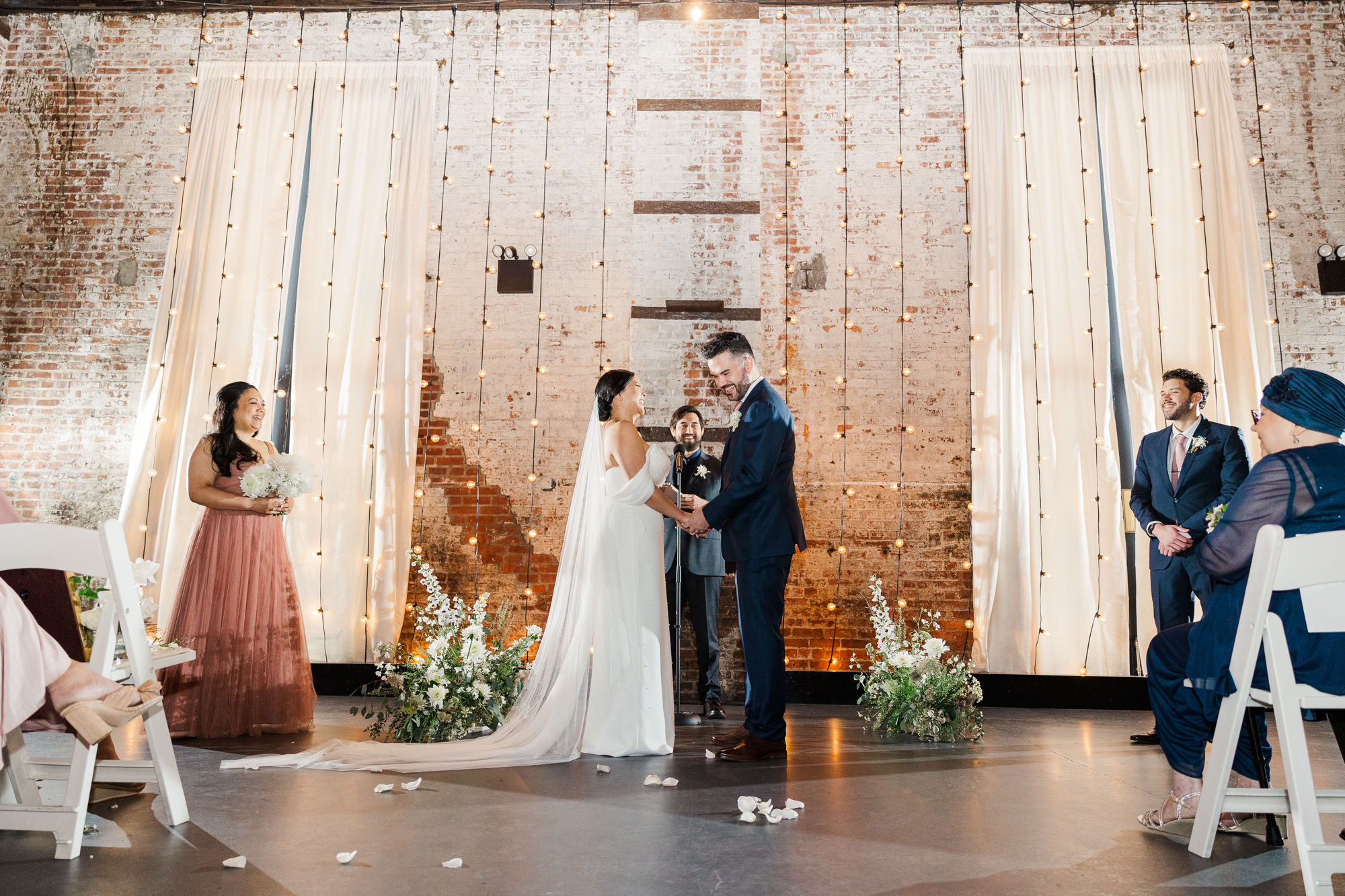 Perfect Green Building Wedding Ceremony and Reception