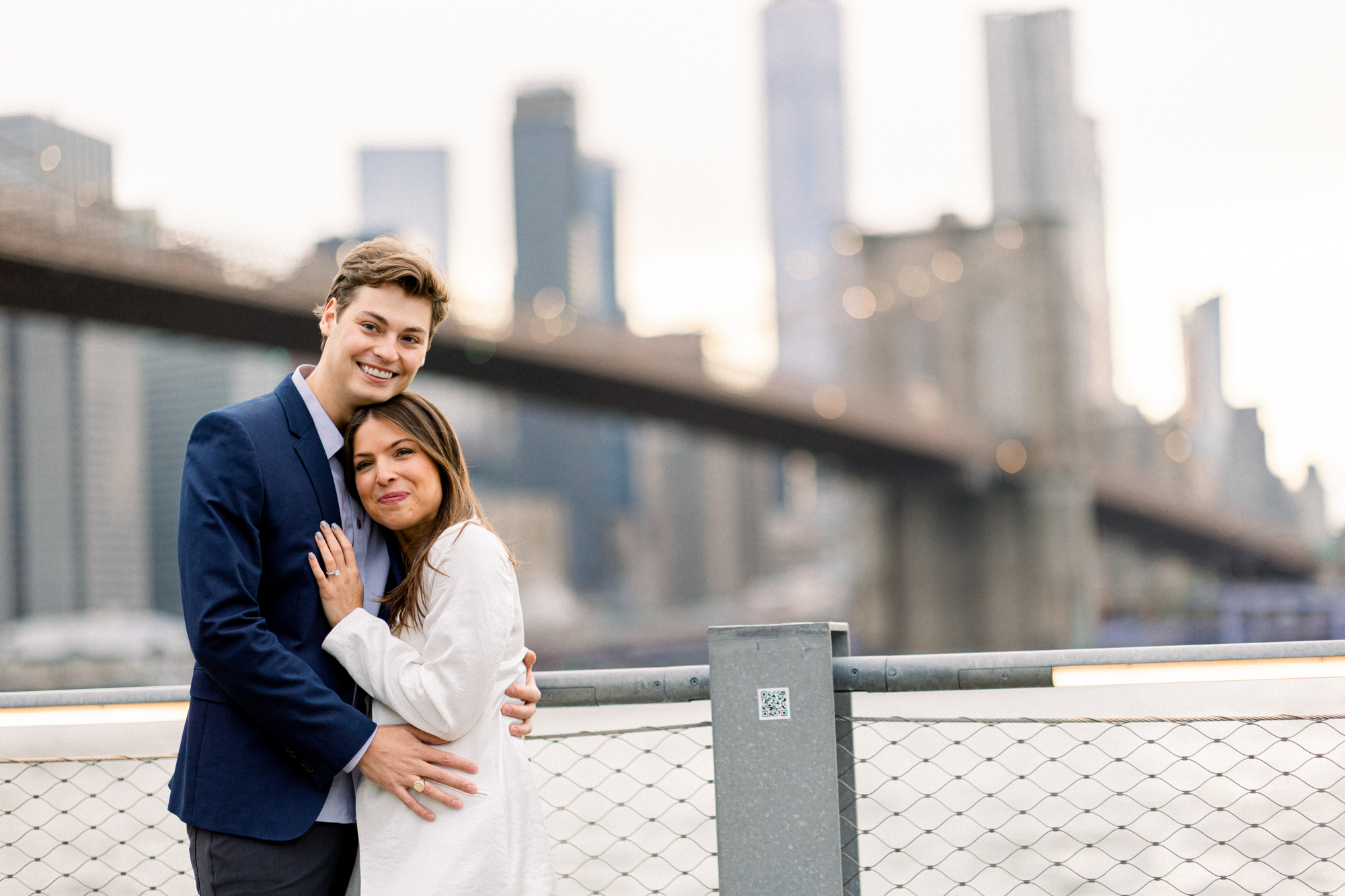 Beautiful DUMBO Proposal Photos Featuring the Brooklyn Bridge
