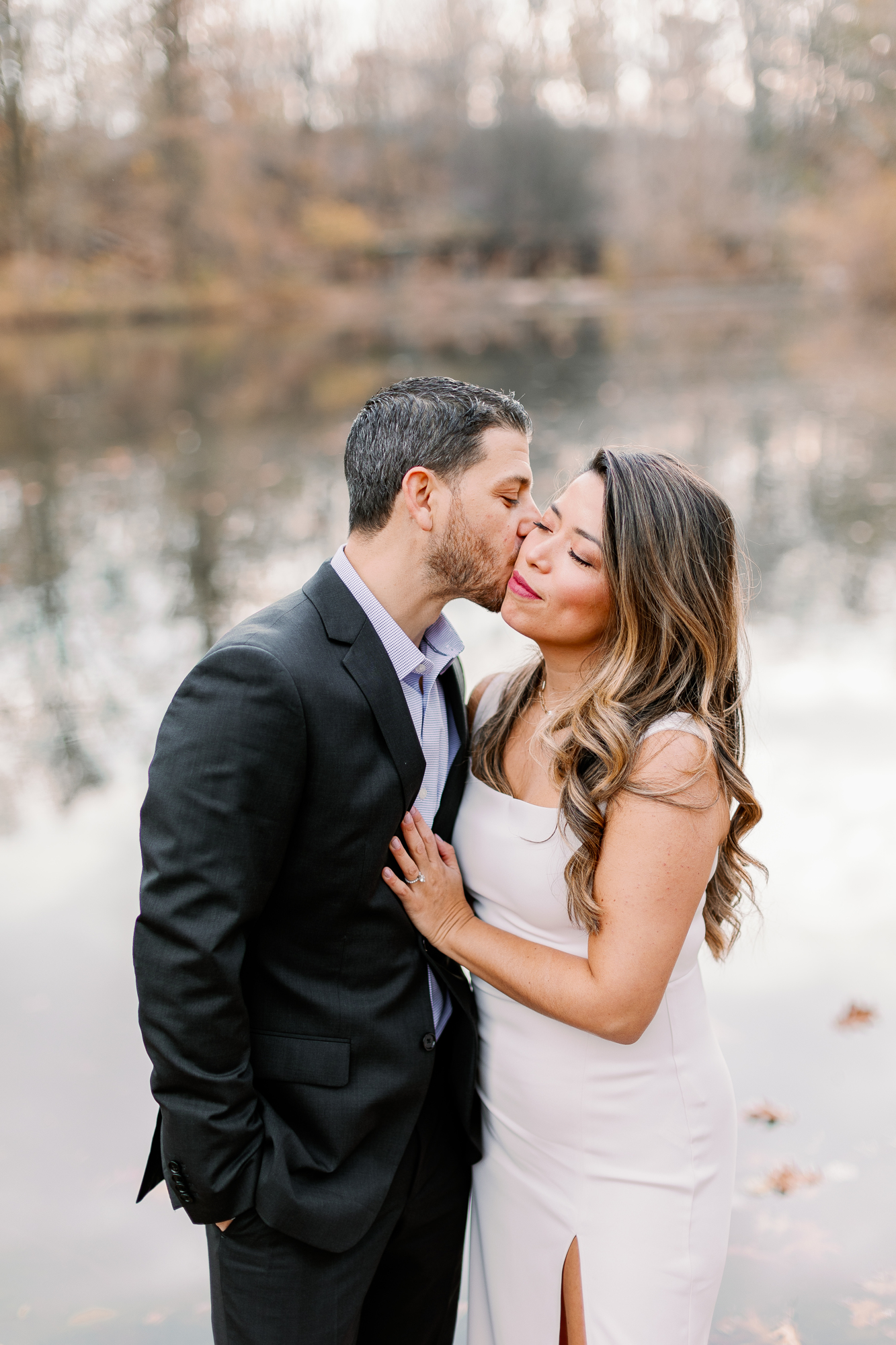 Gorgeous Fall Brooklyn Engagement Photos at Prospect Park