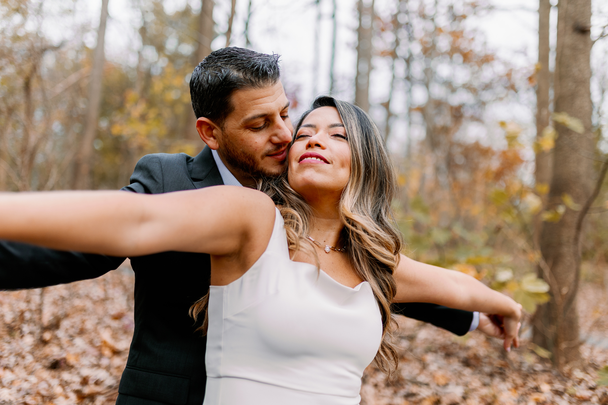 Timeless Fall Brooklyn Engagement Photos at Prospect Park