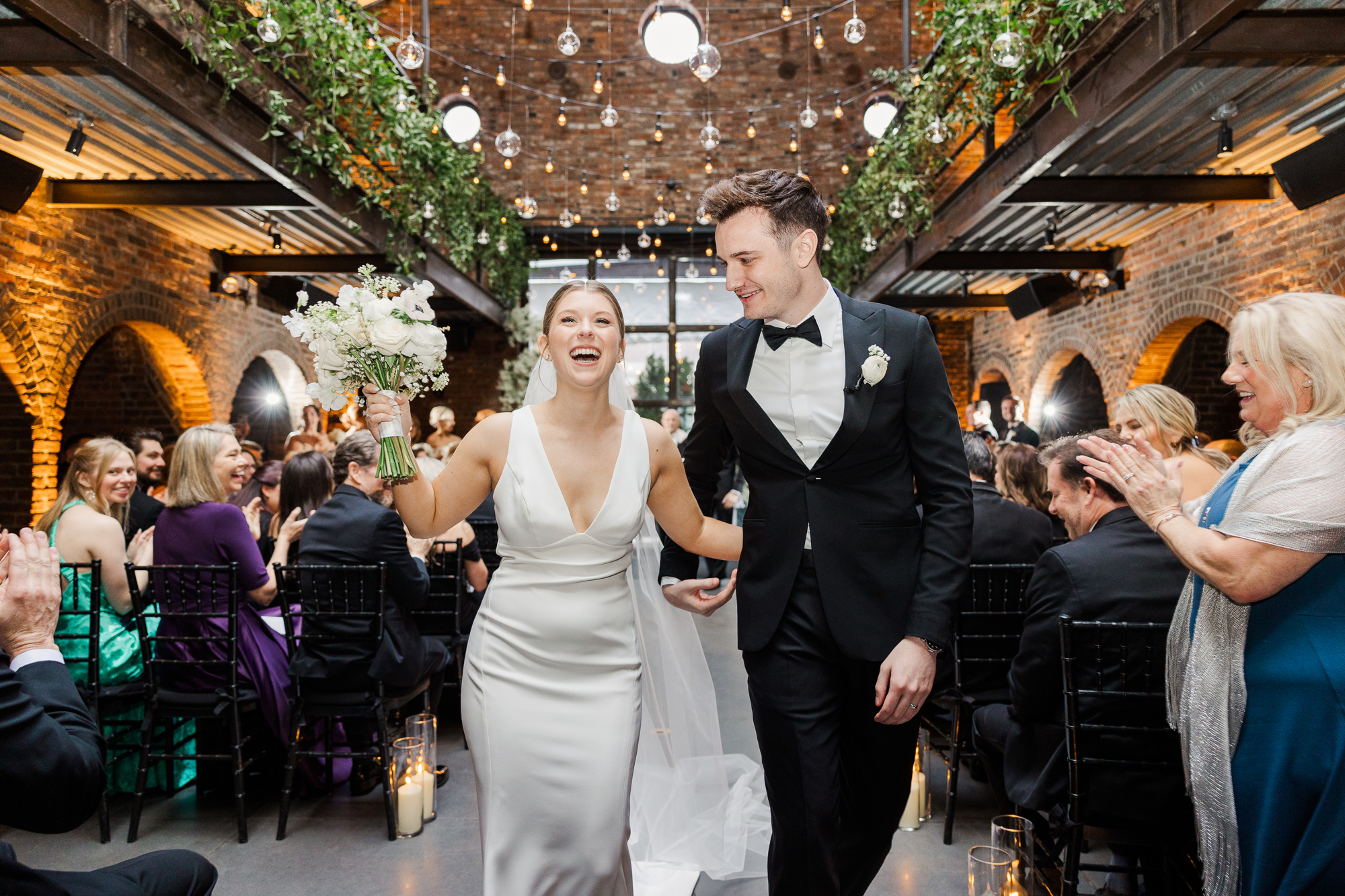 Jaw-Dropping Foundry Wedding in Queens, New York