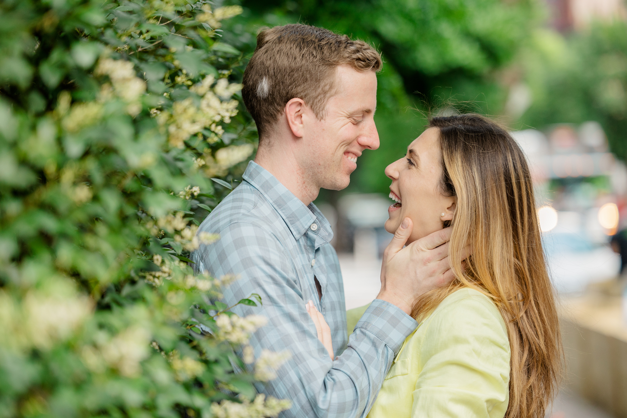 Breathtaking Summer Engagement Photography in the West Village