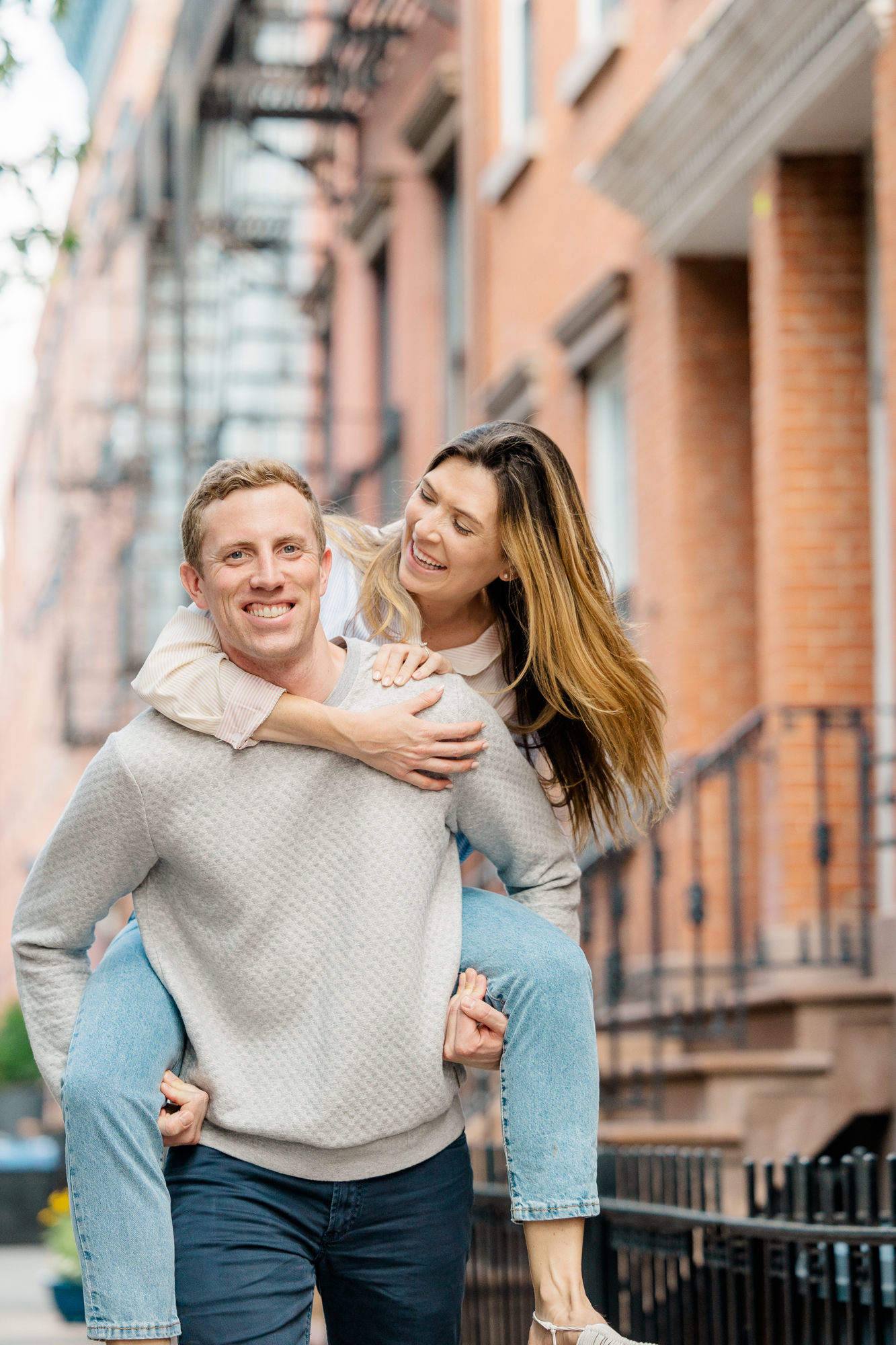 Wonderful Summer Engagement Photography in the West Village