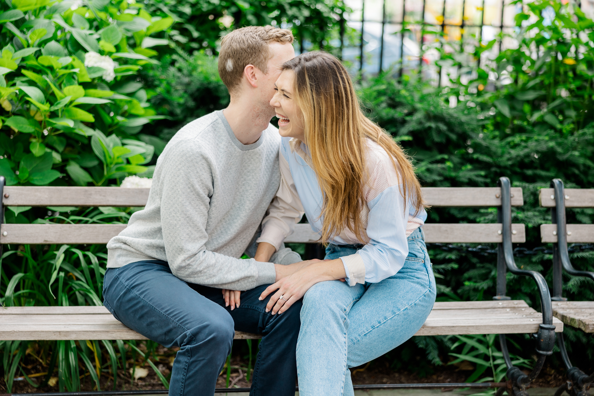 Playful Summer Engagement Photography in the West Village