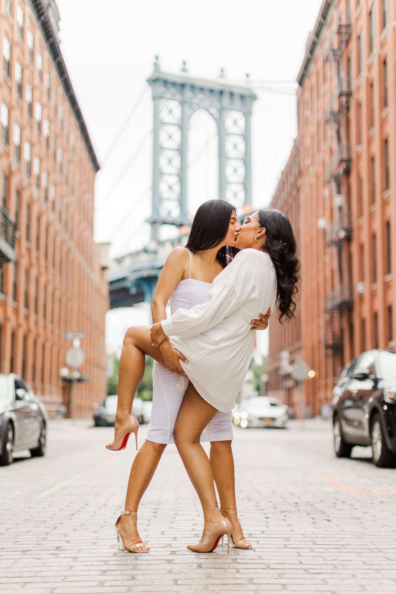 Fantastic Engagement Photos in Brooklyn Bridge Park
