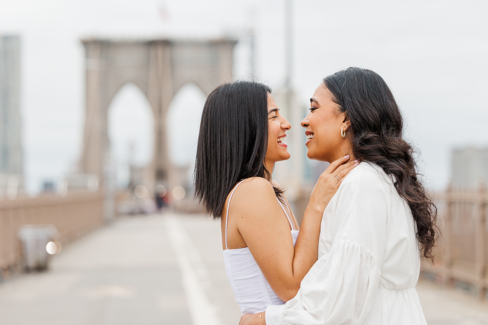 Charming Brooklyn Bridge Park Engagement Photos
