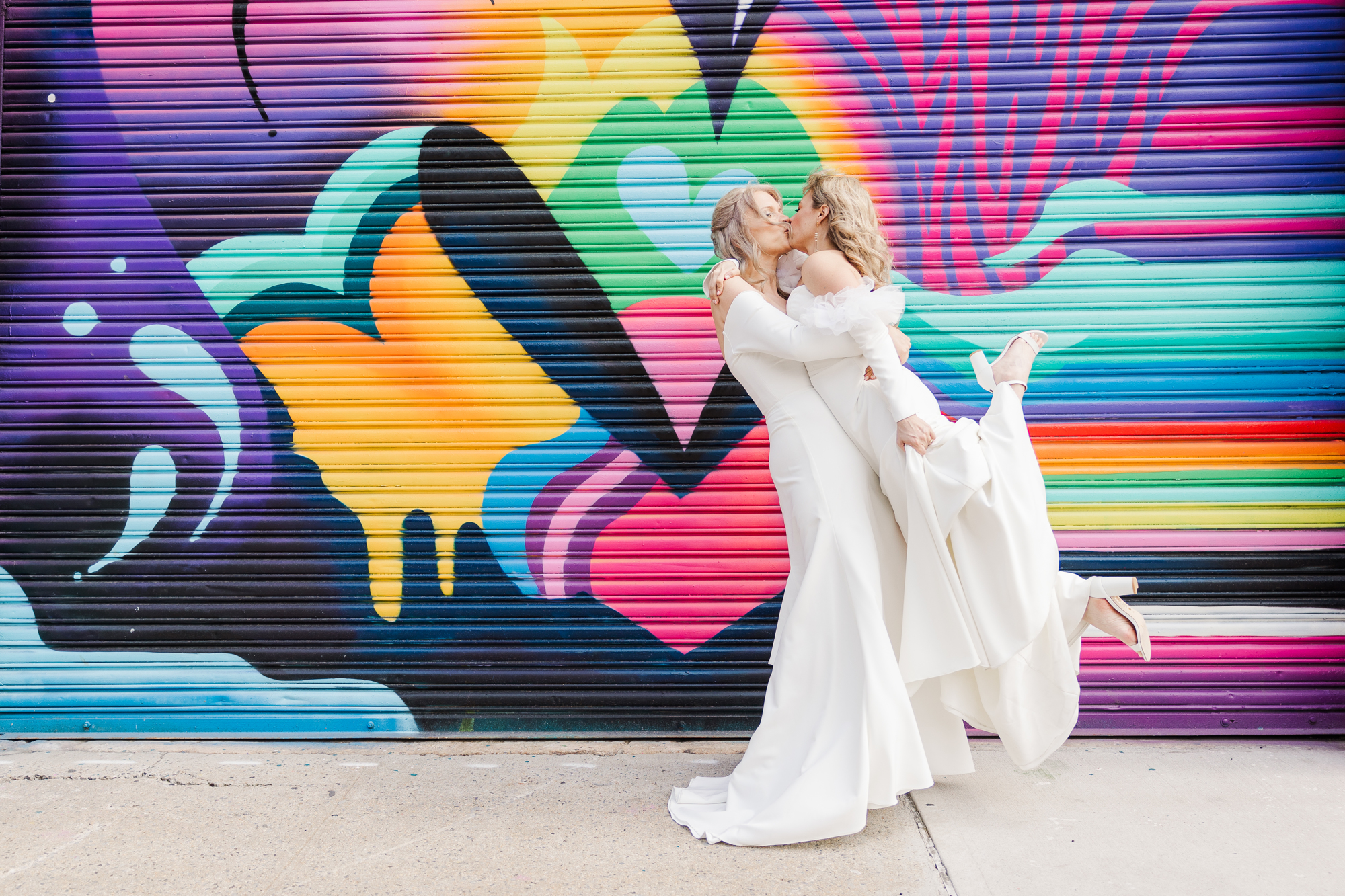 Beautiful LGBTQ Brooklyn Winery Wedding
