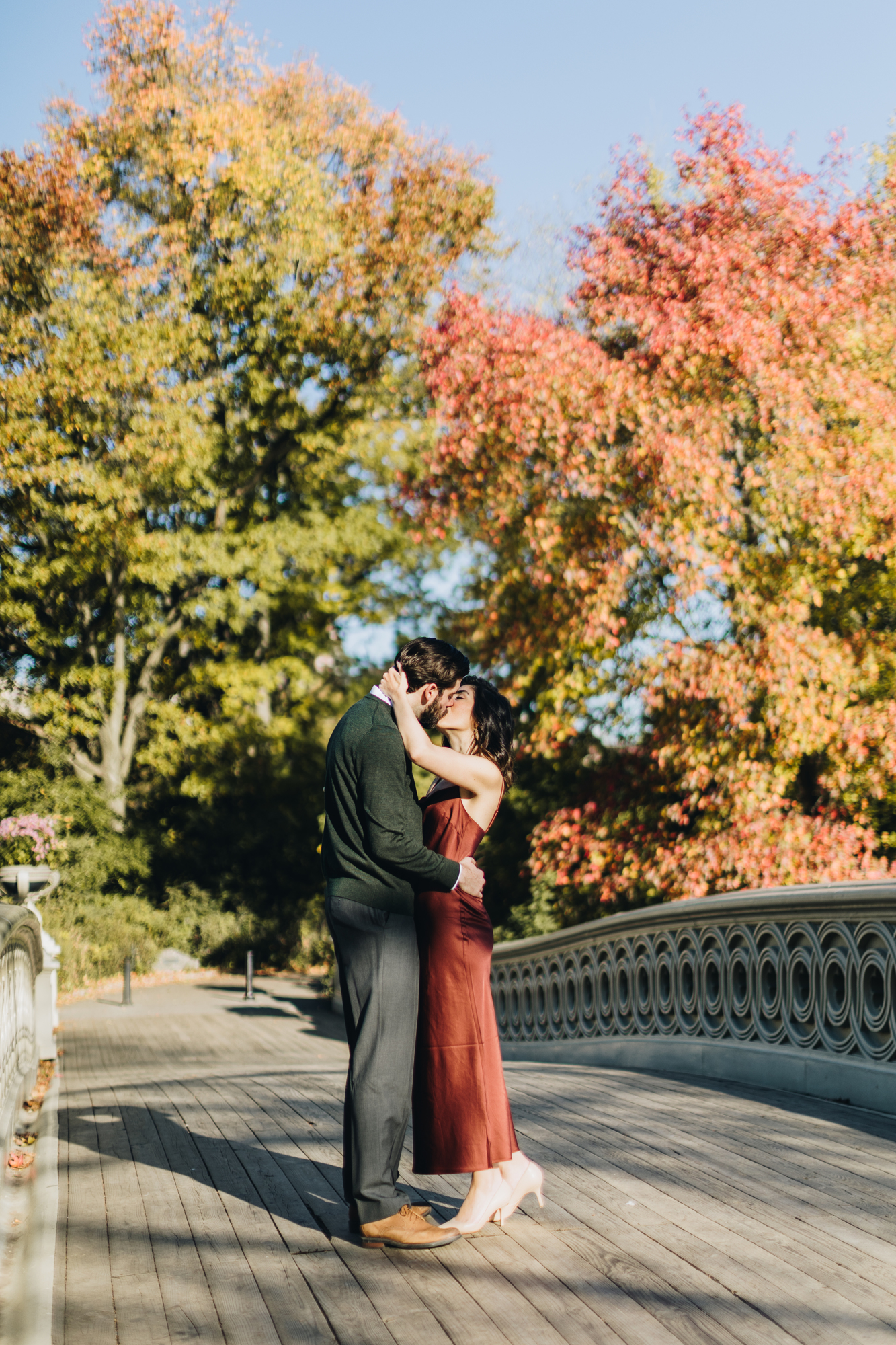 Fantastic Central Park Engagement Photos in Fall