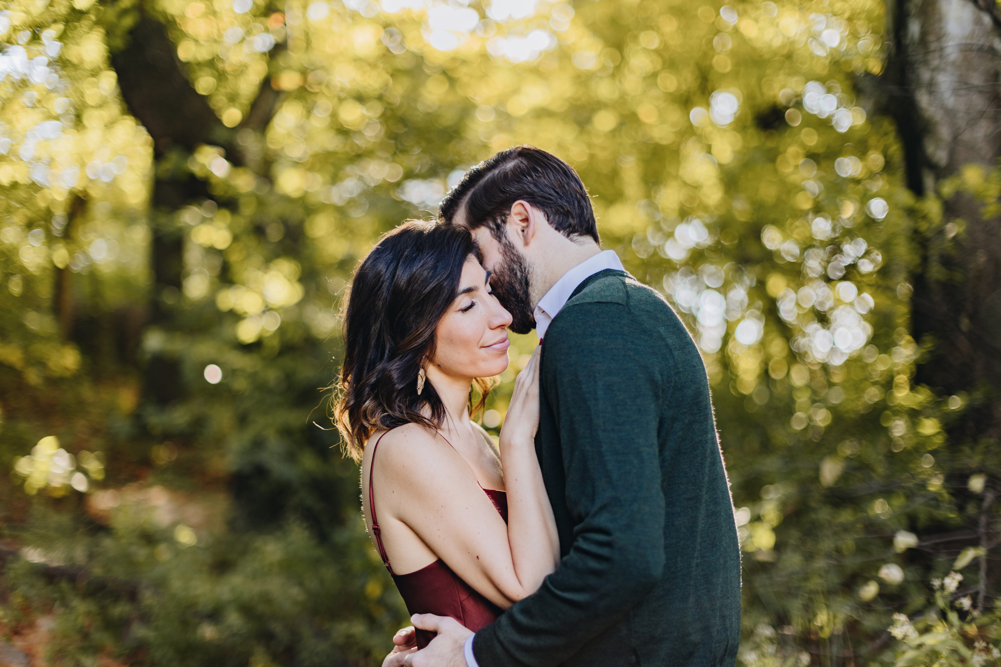 Awe-Inspiring Central Park Engagement Photos in Fall