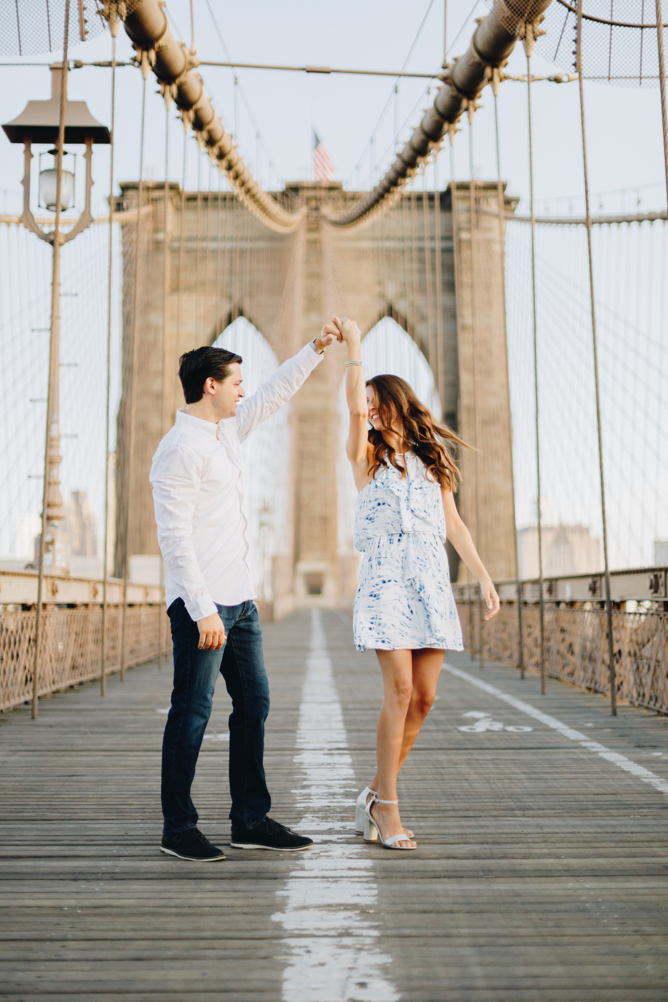 Incredible Brooklyn Bridge Engagement Photos