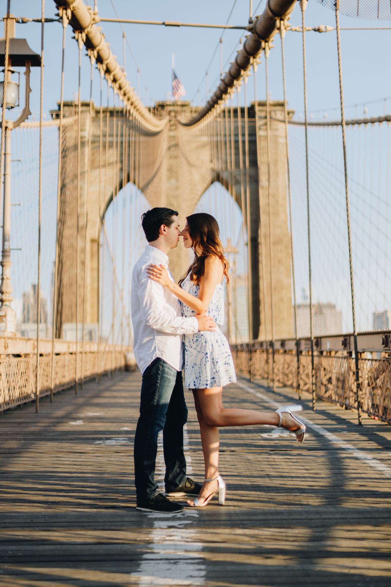 Amazing Brooklyn Bridge Engagement Photos