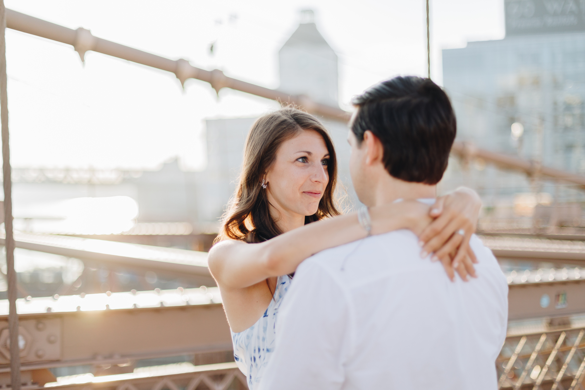 Breathtaking Brooklyn Bridge Engagement Photos
