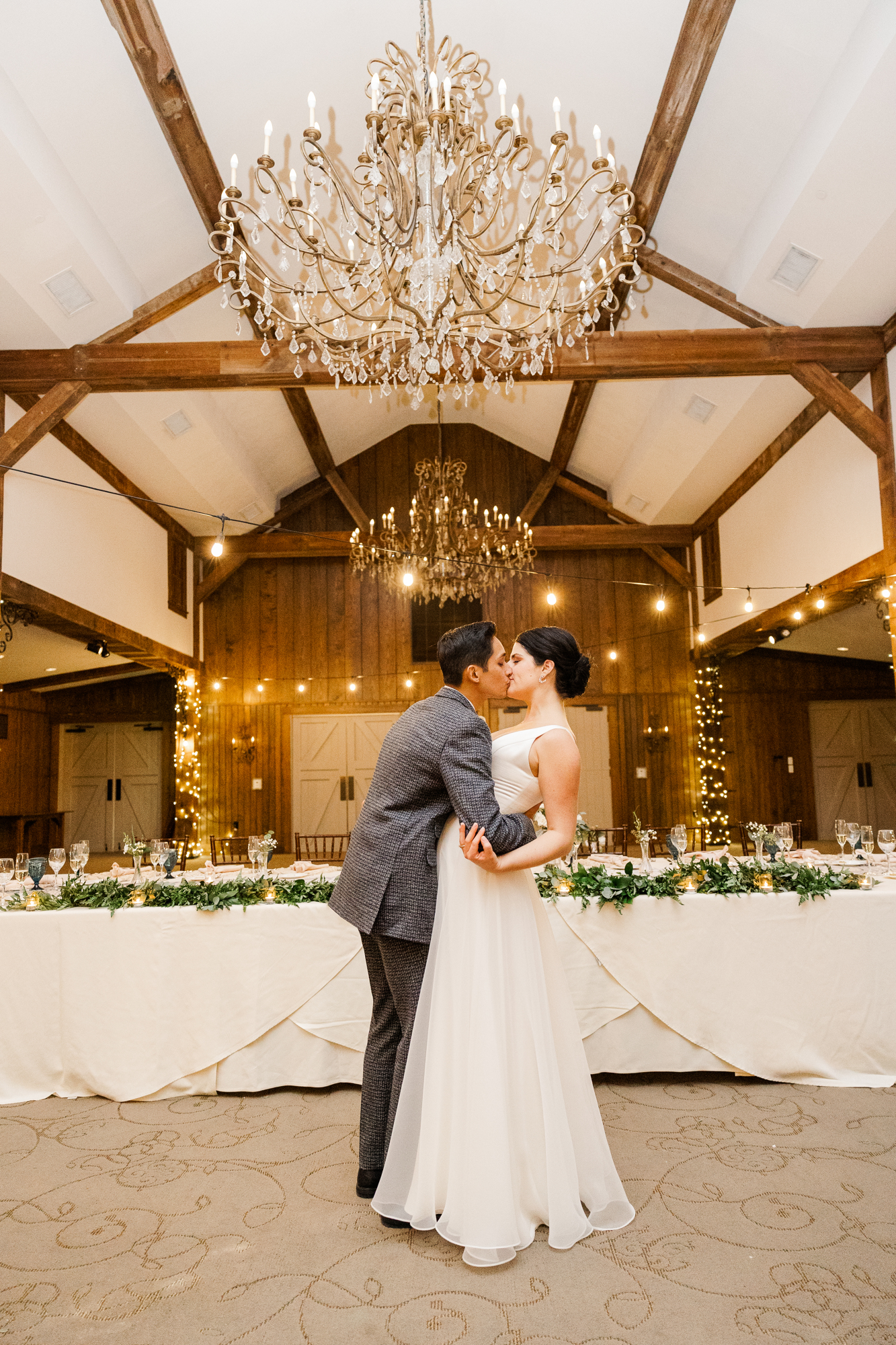 Timeless Normandy Farm Wedding Photos in Wintery Blue Bell, PA